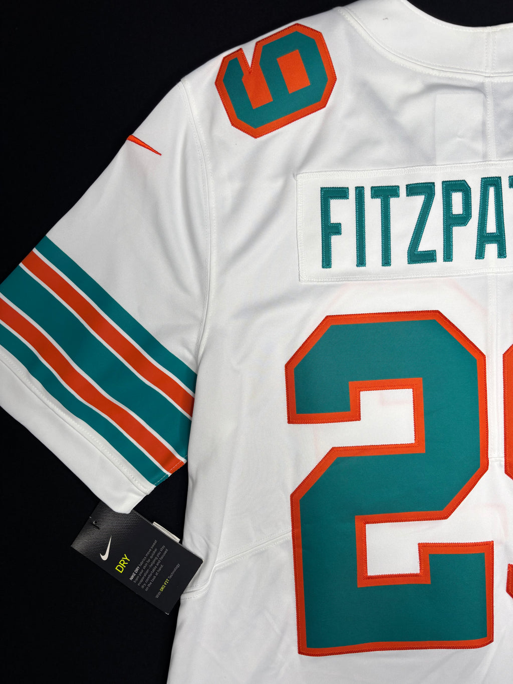 NWT Miami Dolphins Minkah Fitzpatrick Nike Game Football Jersey Size: Large