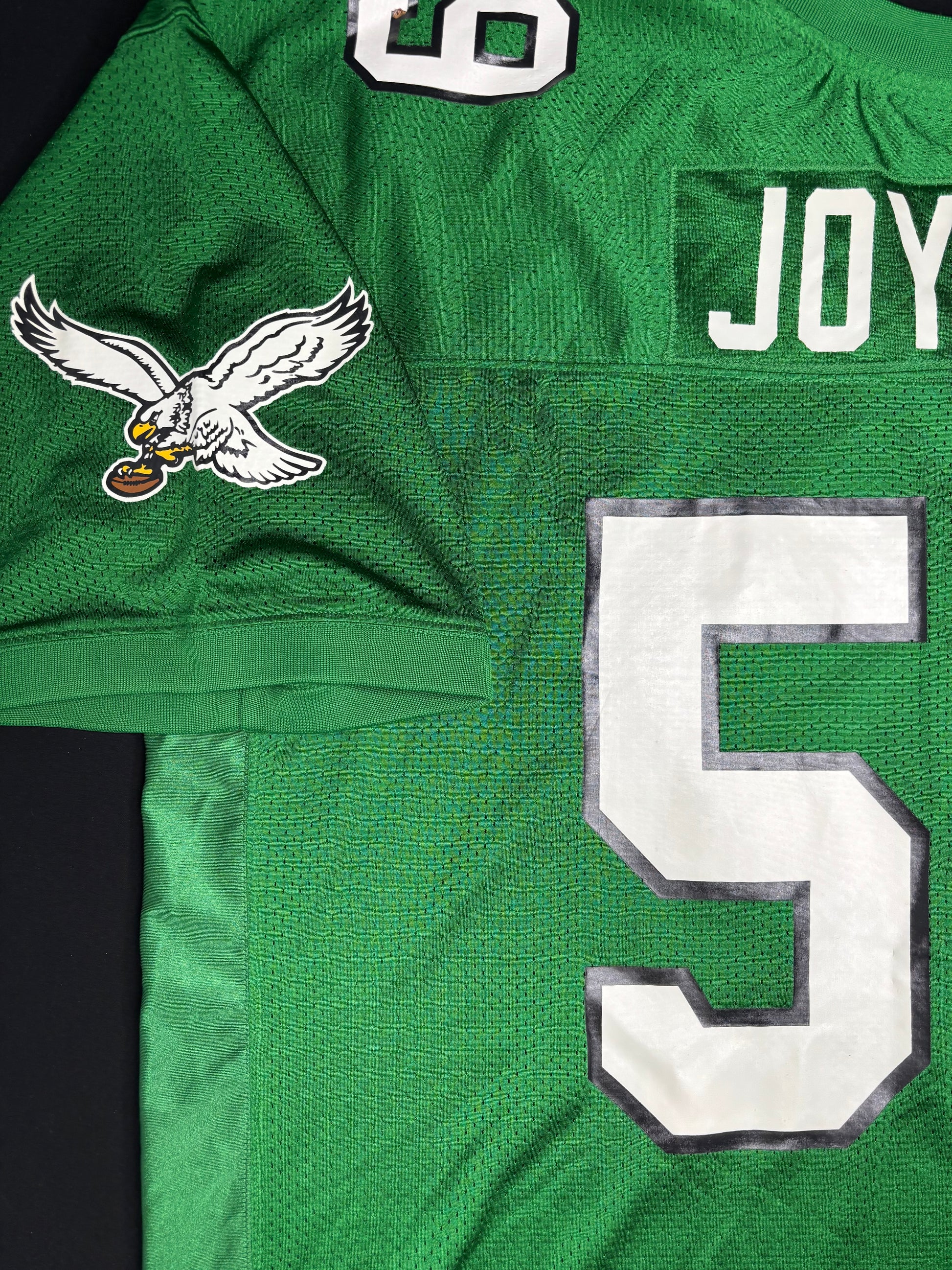 Philadelphia Eagles Seth Joyner w/JB99 patch Mitchell and Ness Authentic Football Jersey Size: 4XL