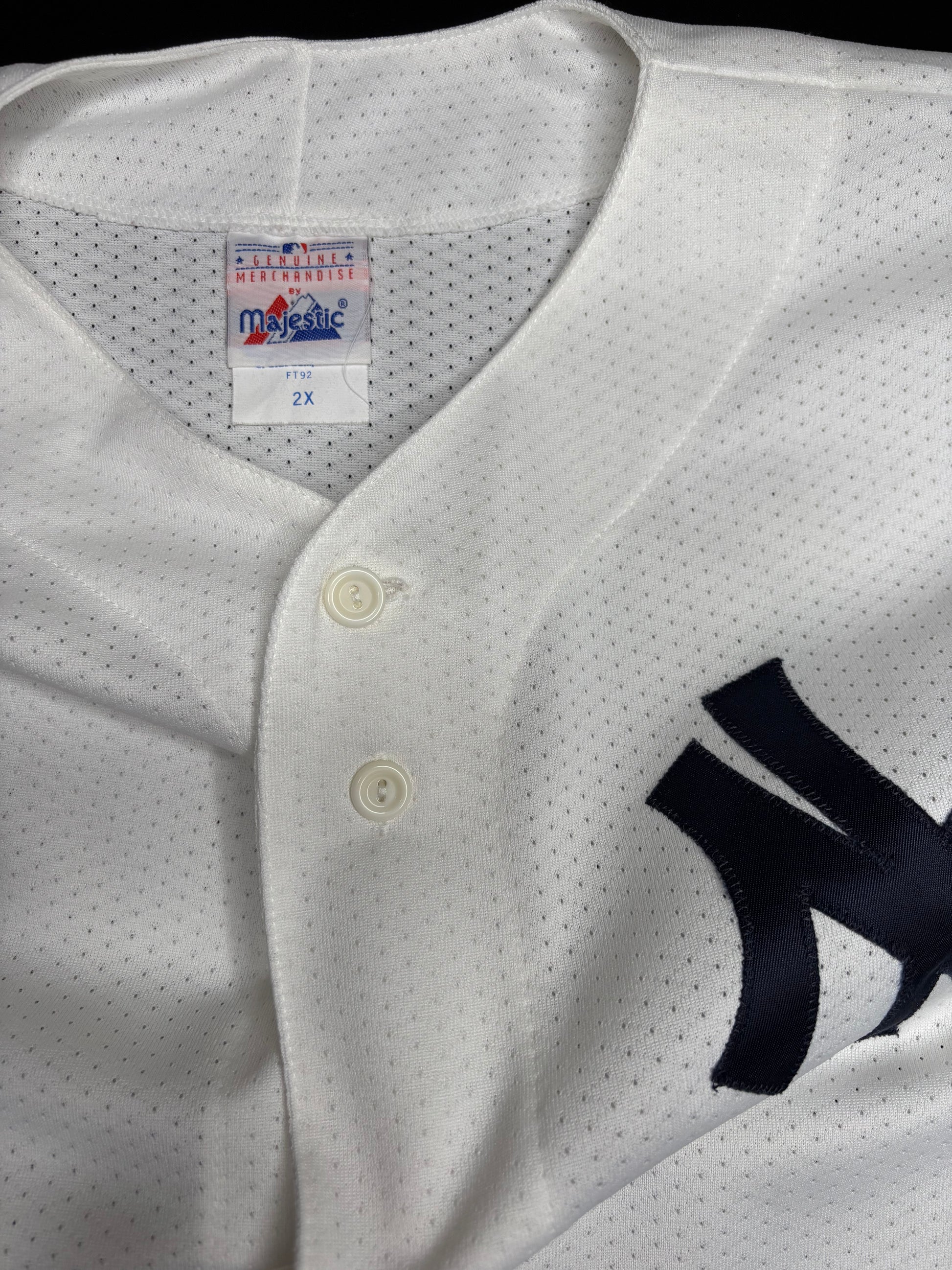 Vintage New York Yankees Majestic Baseball Jersey Size: XXL