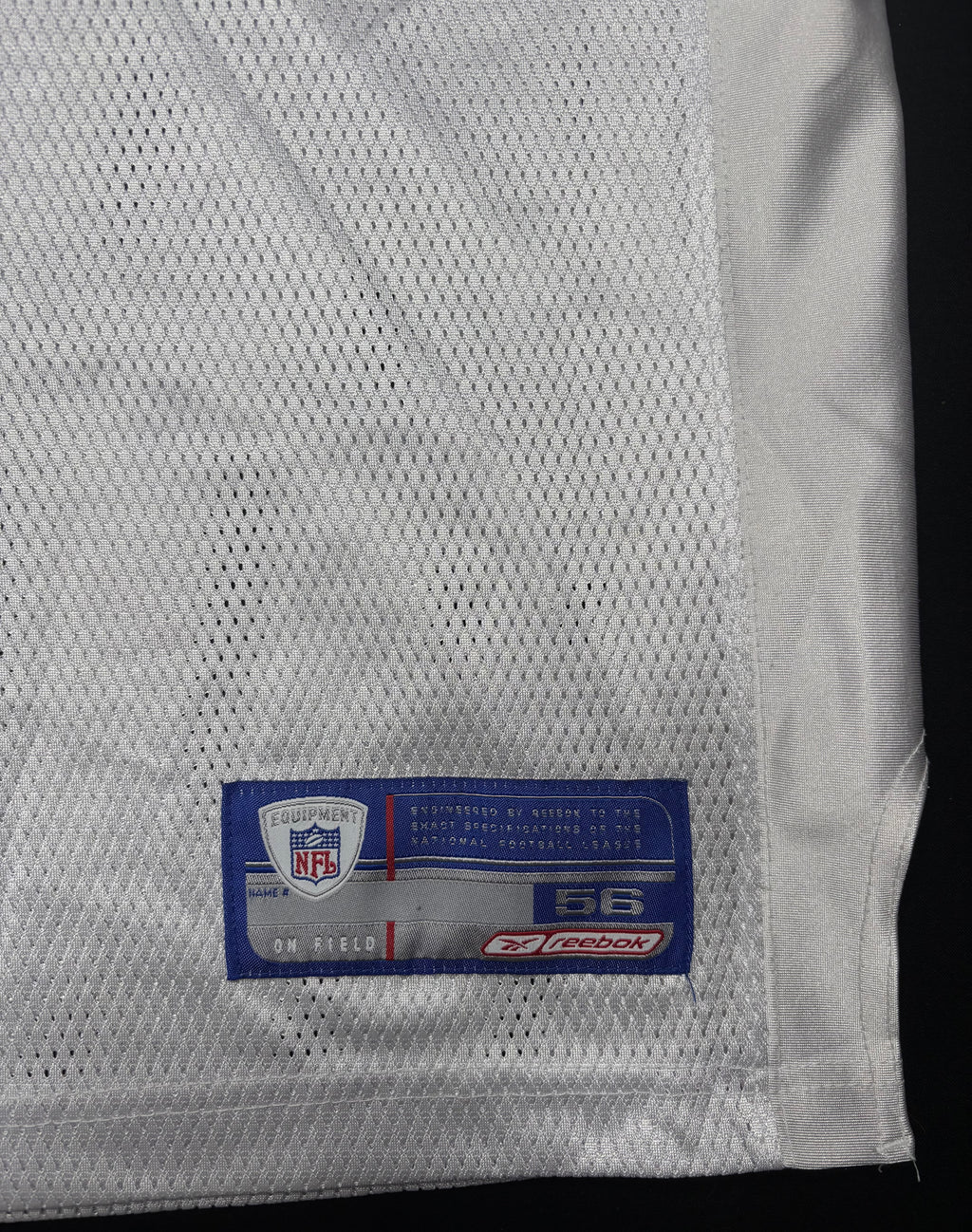 Seattle Seahawks Shawn Springs Reebok Authentic Football Jersey Size: 56