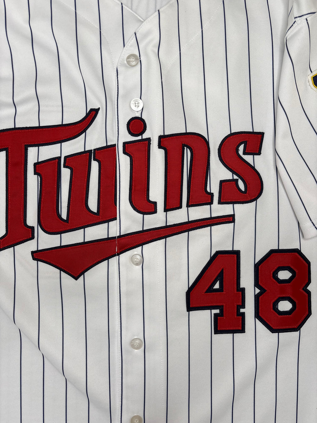 Minnesota Twins Torii Hunter Authentic Majestic Baseball Jersey Size: 48