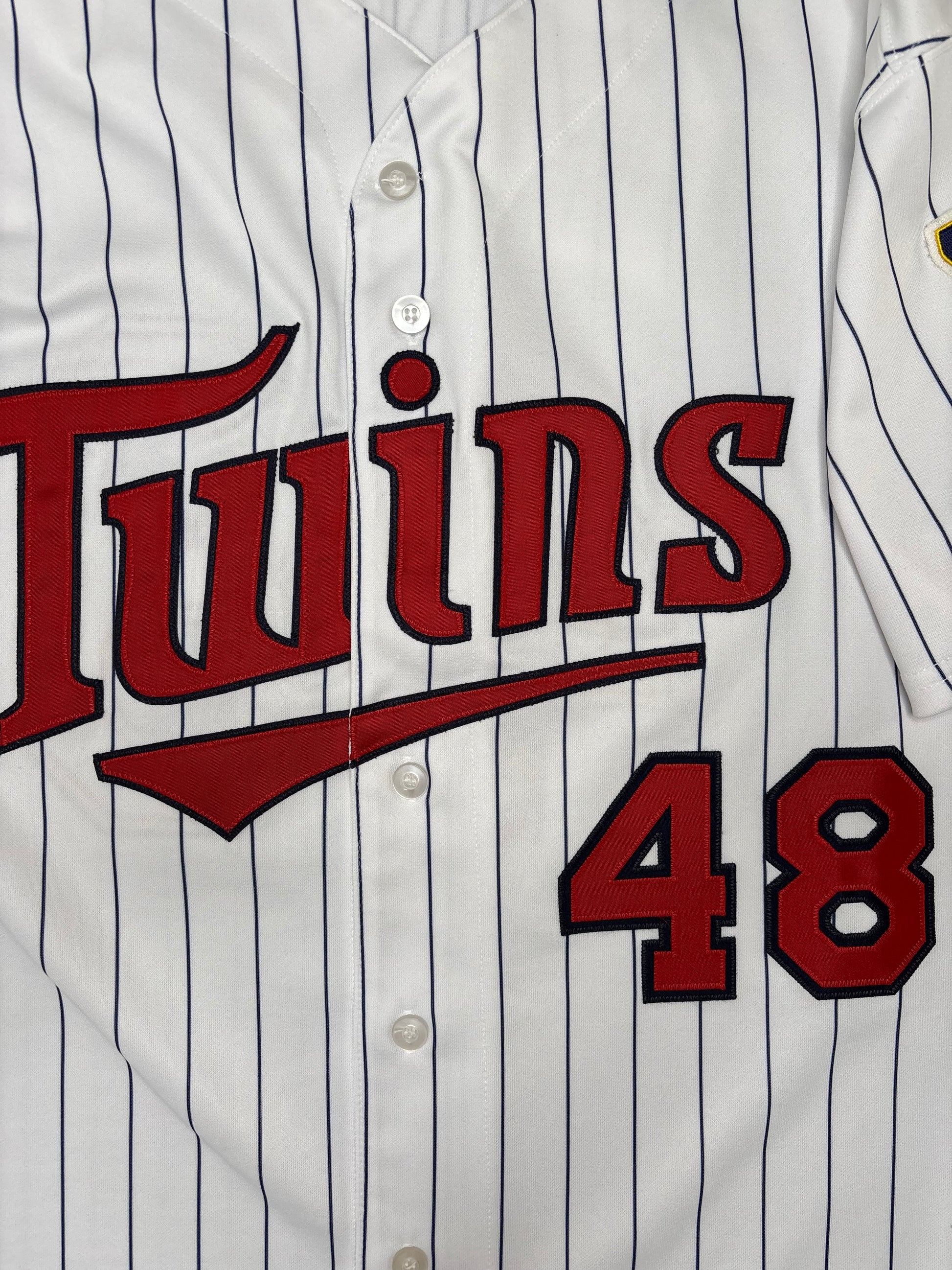 Minnesota Twins Torii Hunter Authentic Majestic Baseball Jersey Size: 48