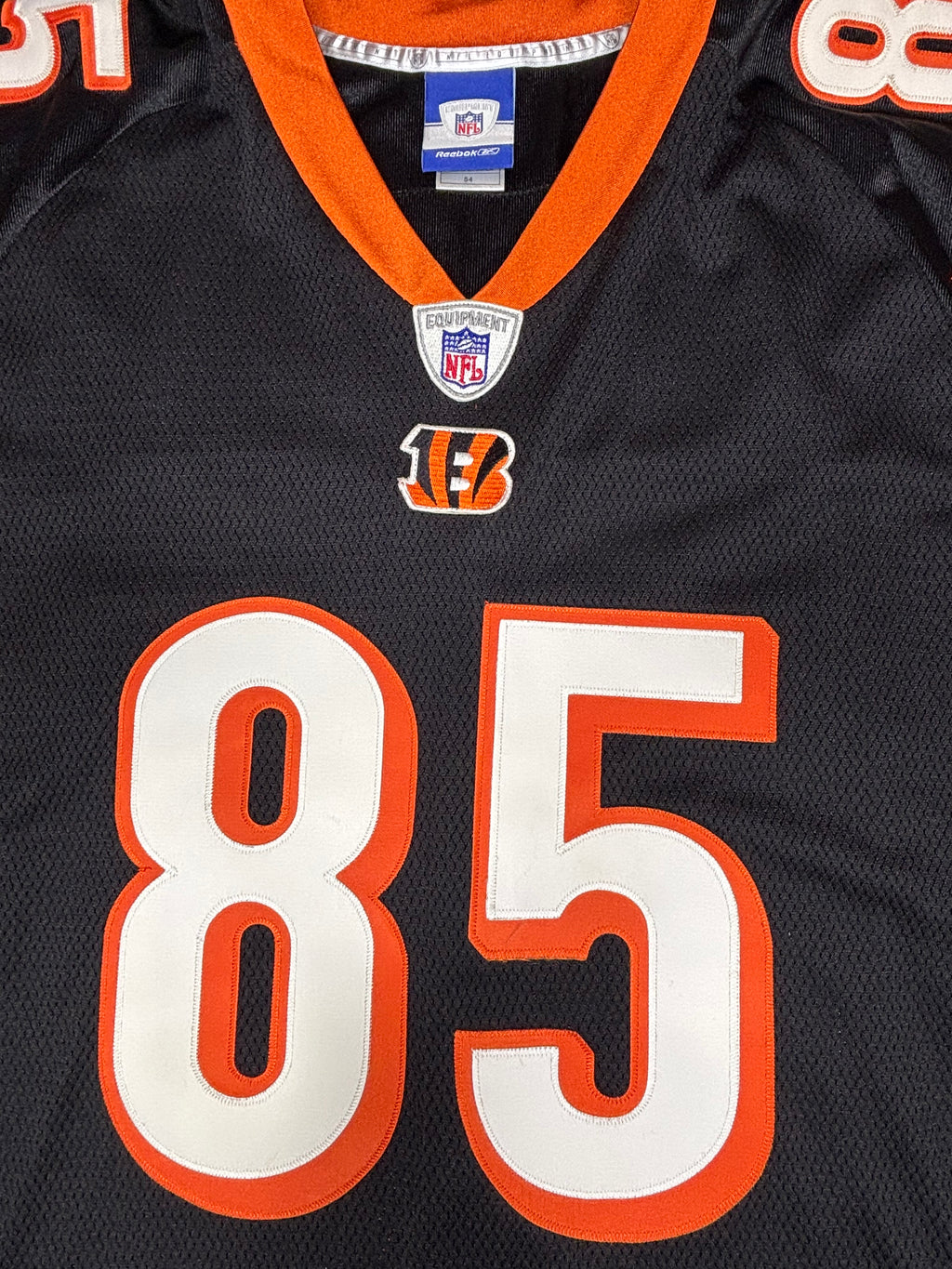 Cincinnati Bengals Chad Johnson Authentic Reebok Football Jersey Size: 54