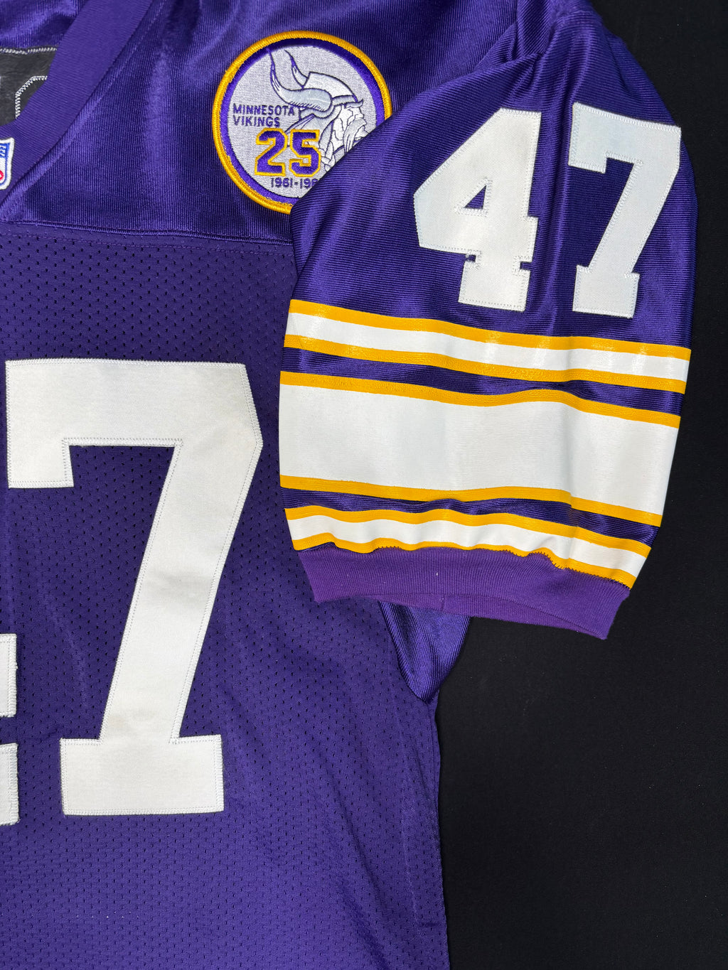 Minnesota Vikings Joey Browner Authentic Proline Football Jersey w/ 25 year Anniversary Patch Size: 48