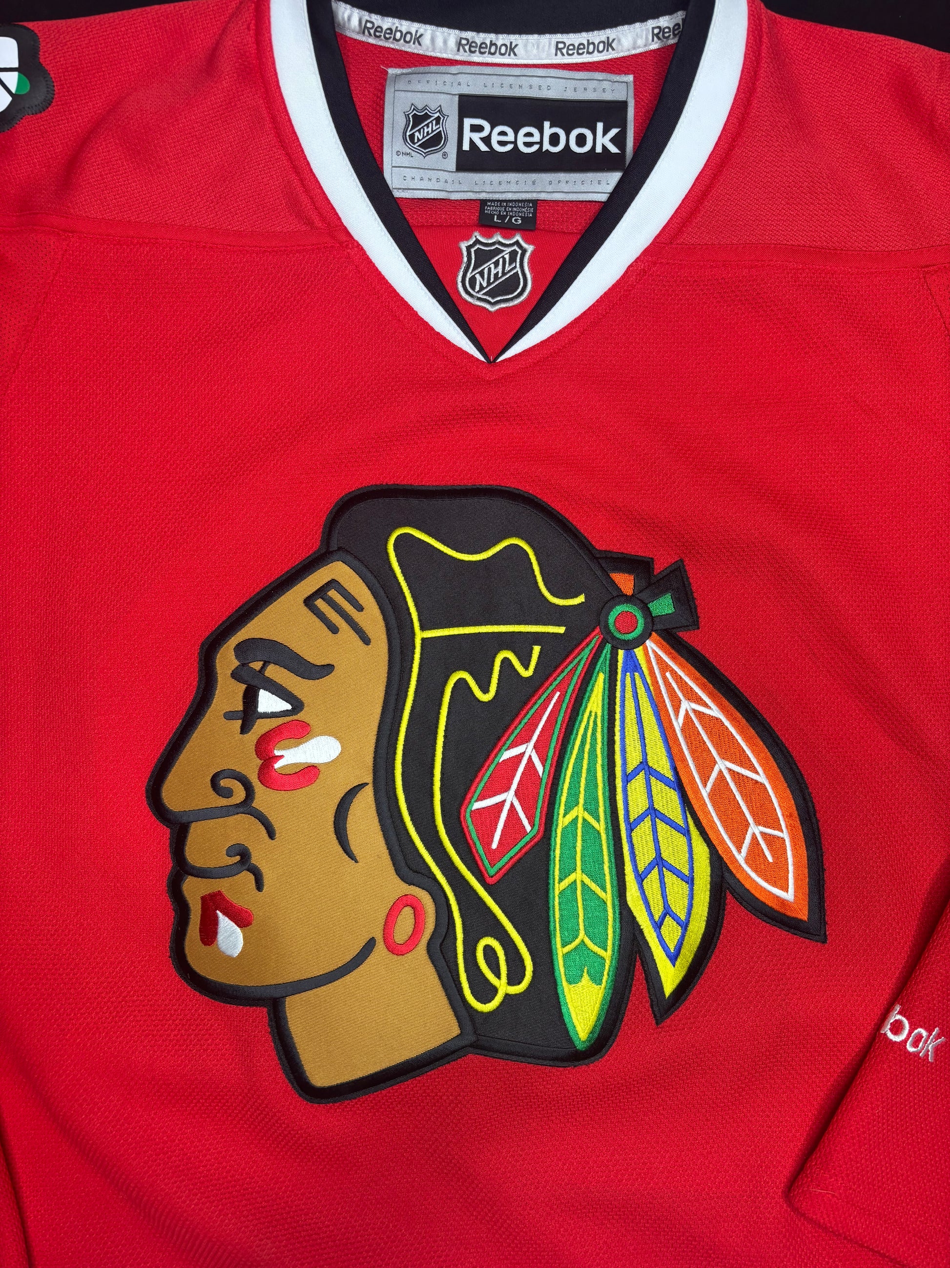 Chicago Blackhawks Brandon Saad Reebok Hockey Jersey Size: Large