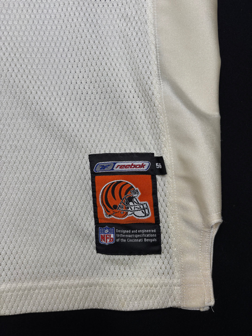 Cincinnati Bengals Corey Dillon Authentic Reebok Football Jersey Size: 56