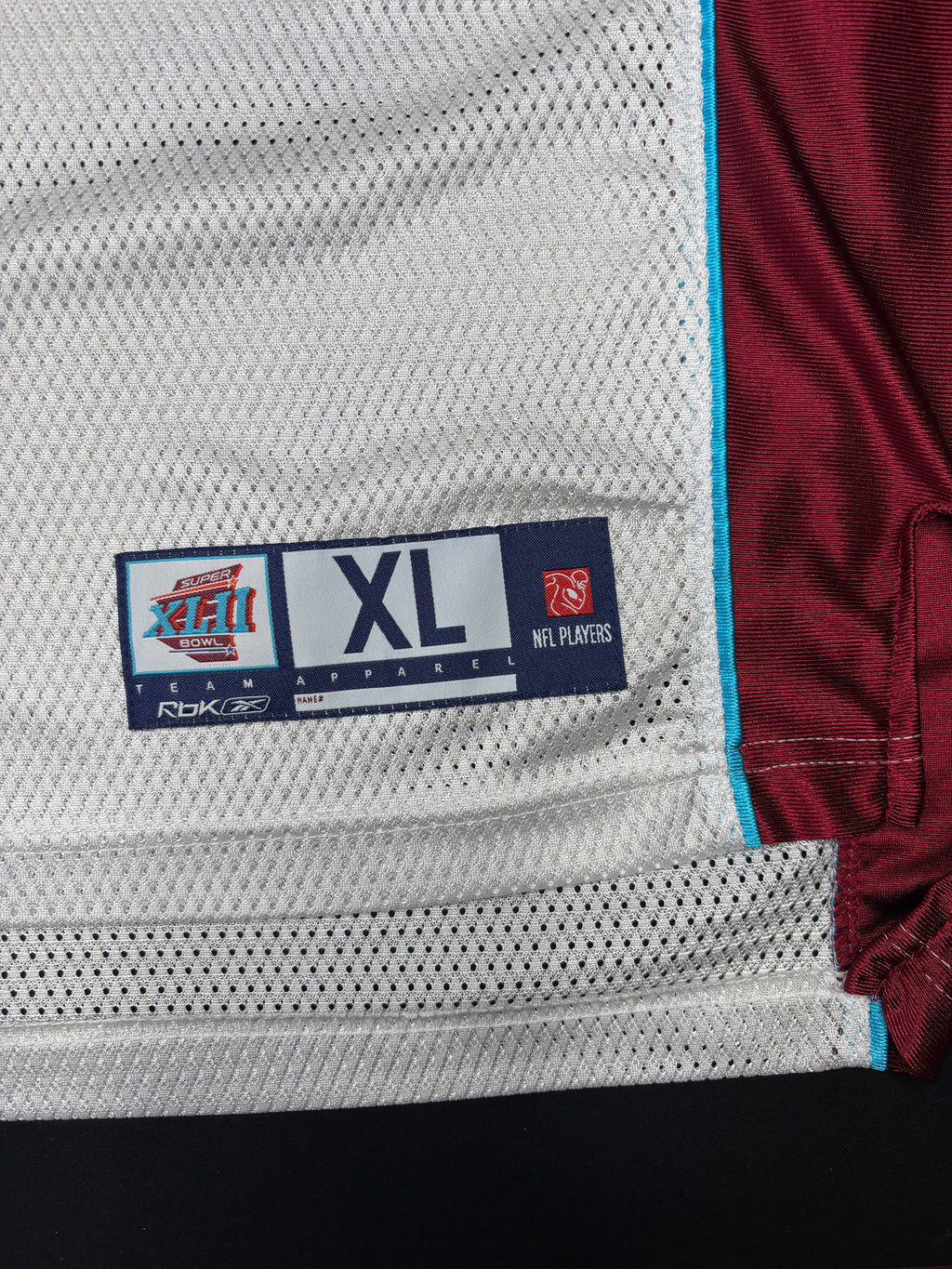 New England Patriots Wes Welker SuperBowl 42 Reebok Football Jersey Size: XL