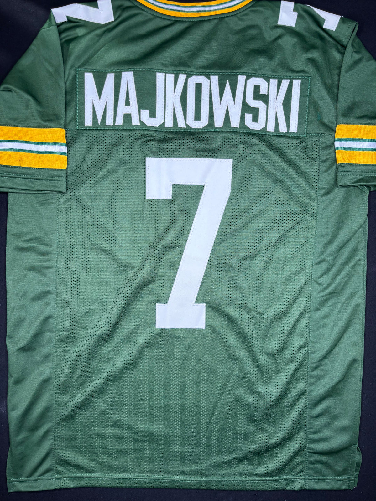 Green Bay Packers Don Majikowski Custom Football Jersey Size: XXL