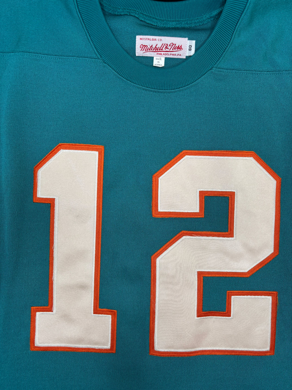 Miami Dolphins Bob Griese 67’ Mitchell & Ness Authentic Football Jersey Size: 4XL