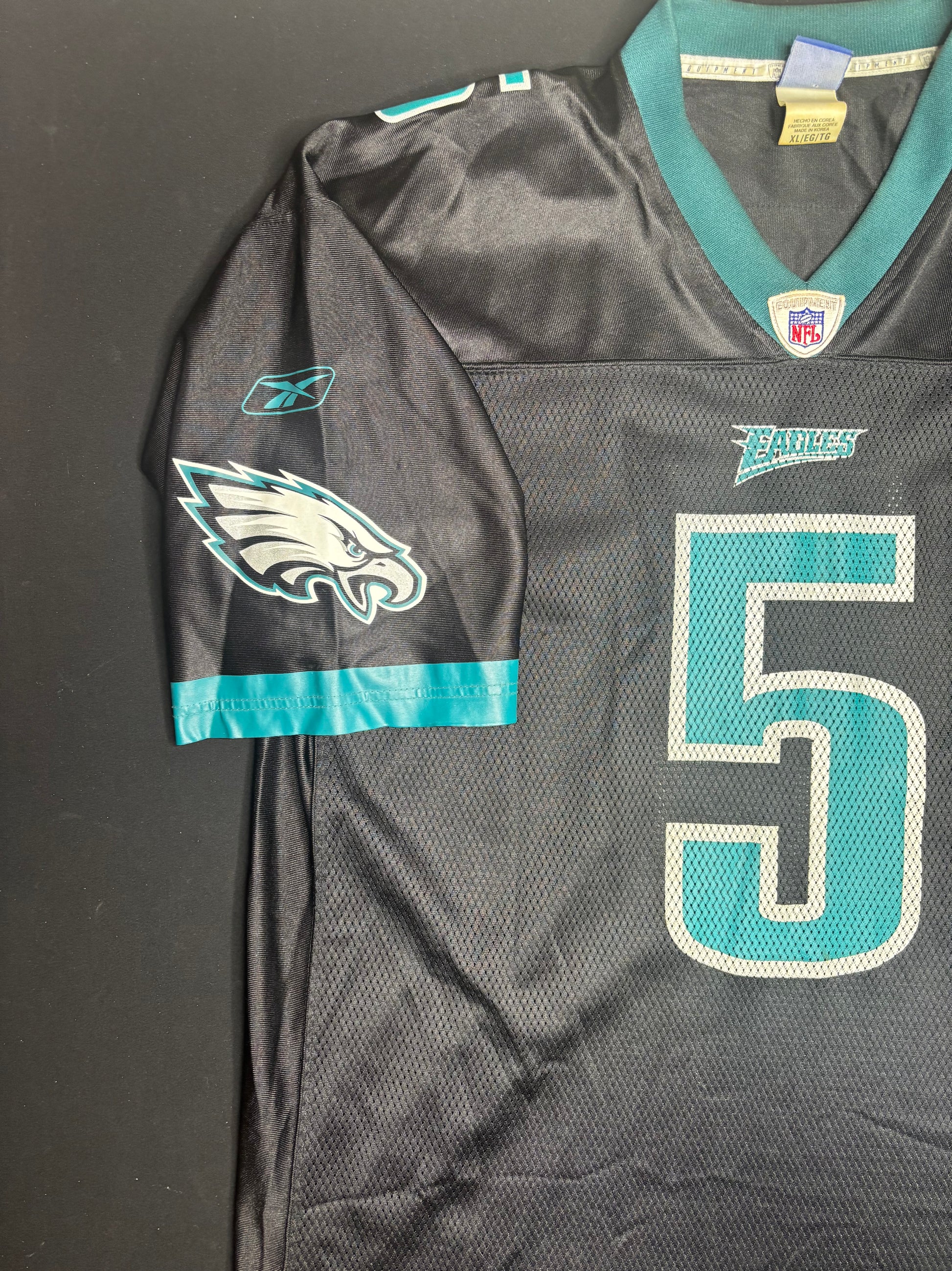 Philadelphia Eagles Donovan McNabb Alt Black Reebok Football Jersey Size: XL