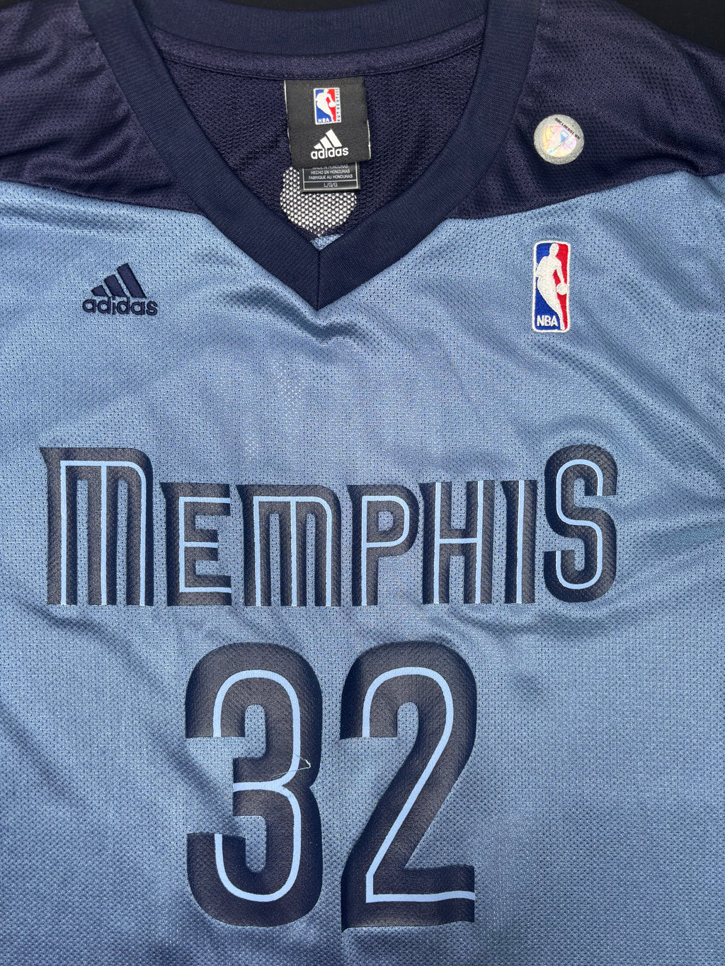 Memphis Grizzlies OJ Mayo Adidas Basketball Jersey Size: Large