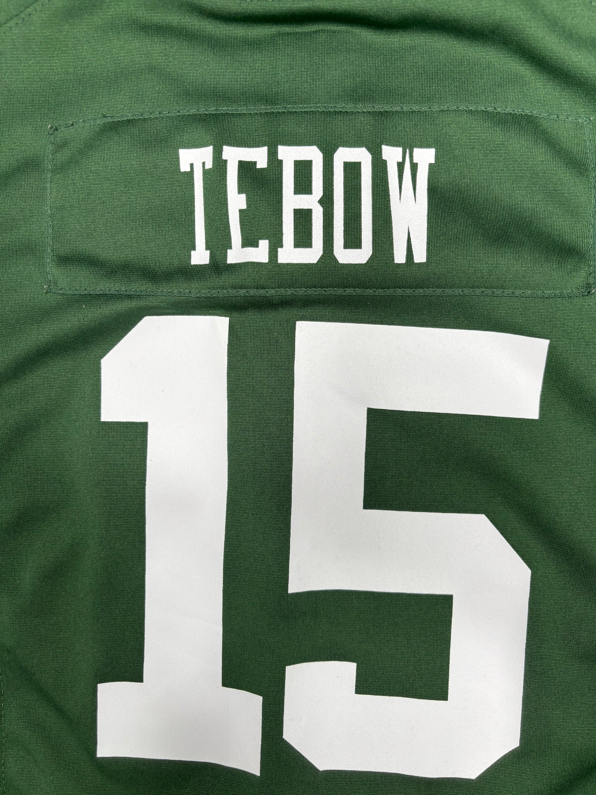New York Jets Tim Tebow Nike Football Jersey Size: Youth Medium