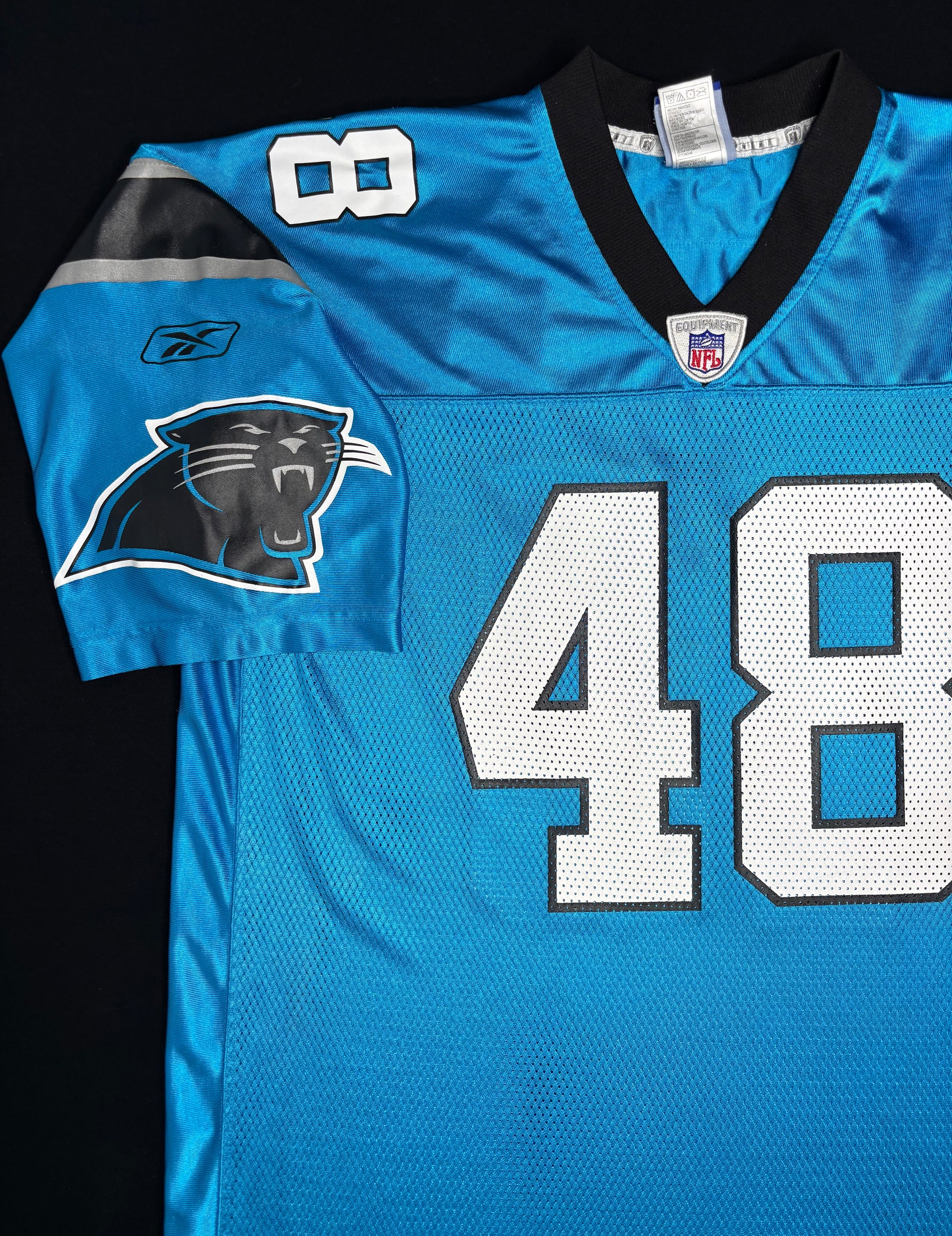 Carolina Panthers Stephan Davis Reebok Football Jersey Size: XL