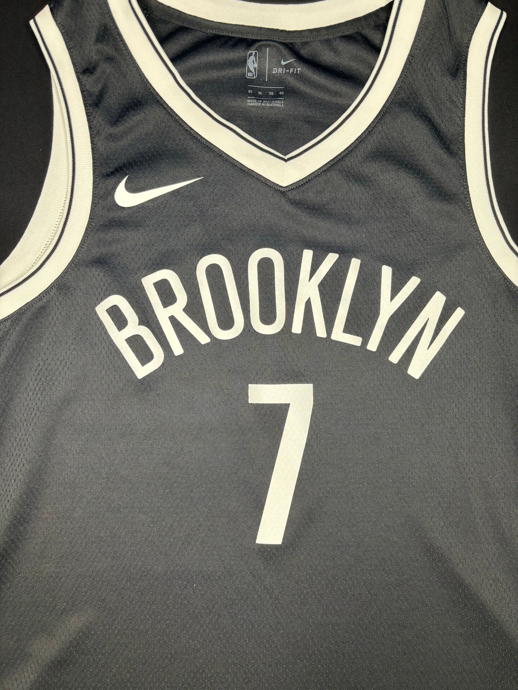 Brooklyn Nets Kevin Durant Nike Swingman Basketball Jersey Size: 52