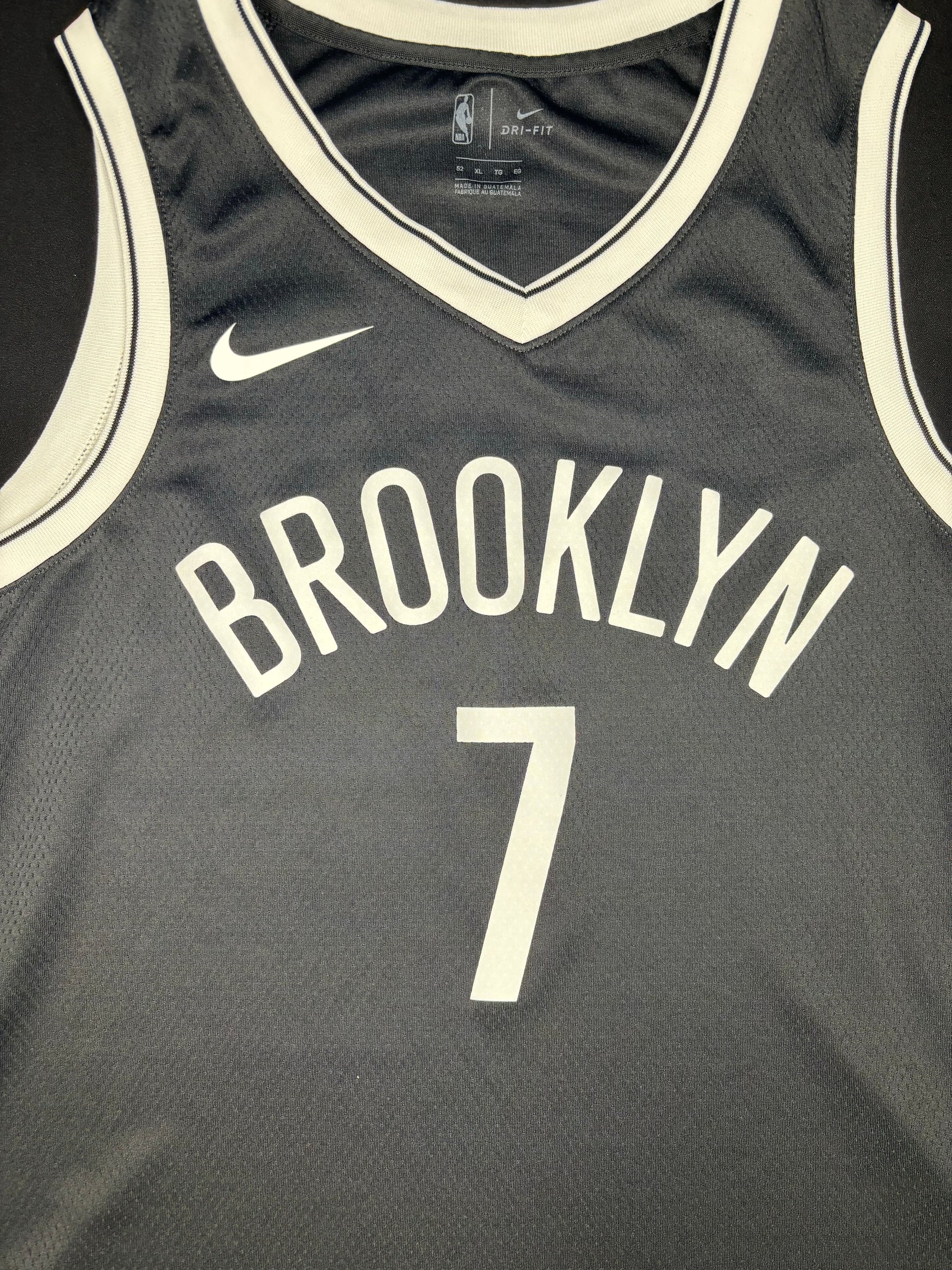Brooklyn Nets Kevin Durant Nike Swingman Basketball Jersey Size: 52