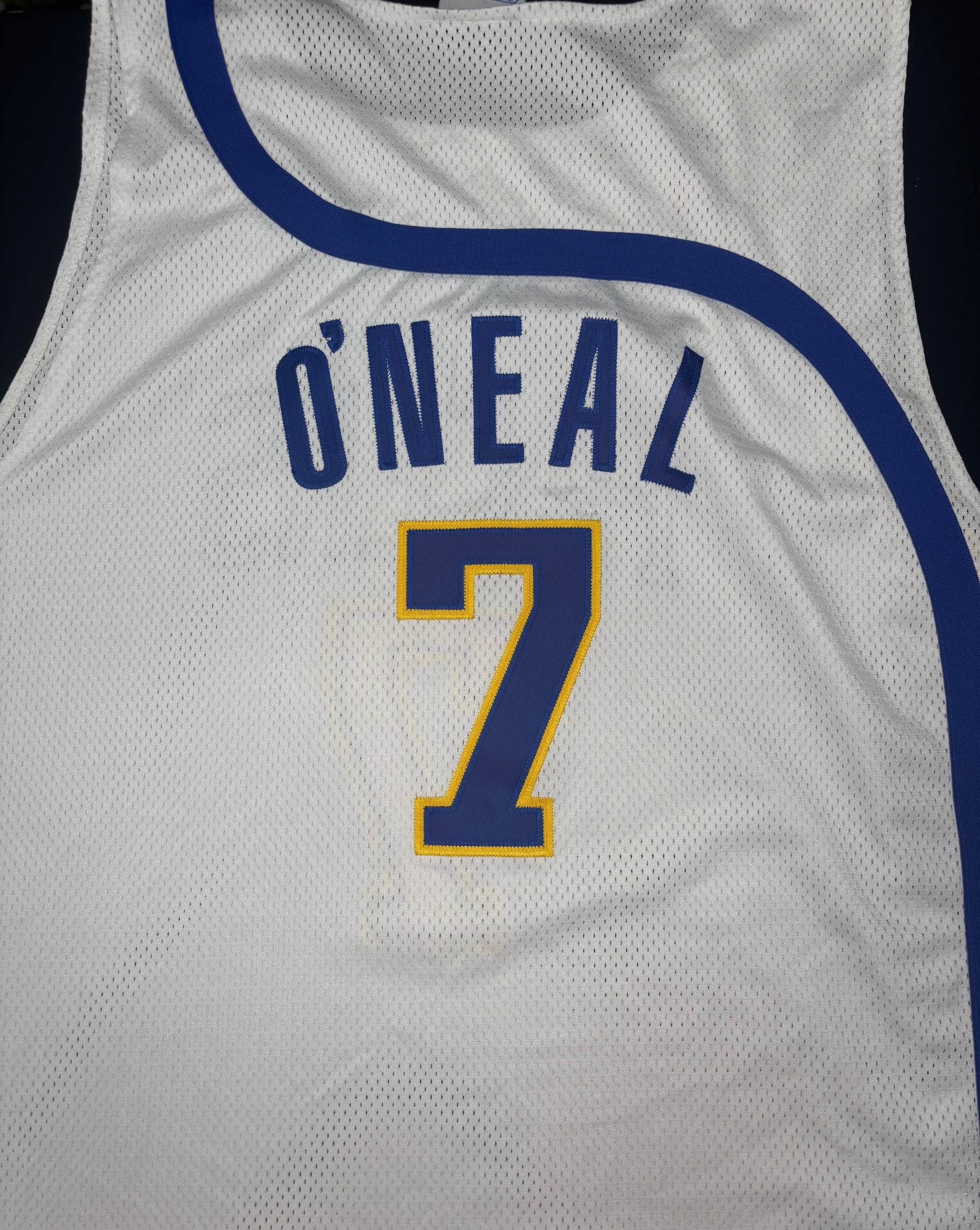 Indiana Pacers Jermaine O'Neal Authentic Reebok Basketball Jersey Size: 60