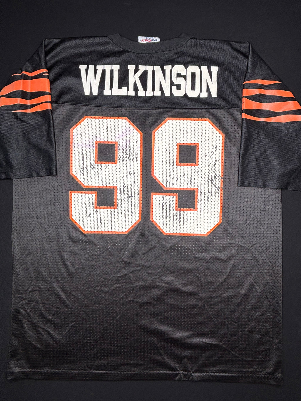 Cincinnati Bengals Dan Wilkinson Logo Athletic Football Jersey Size: Large