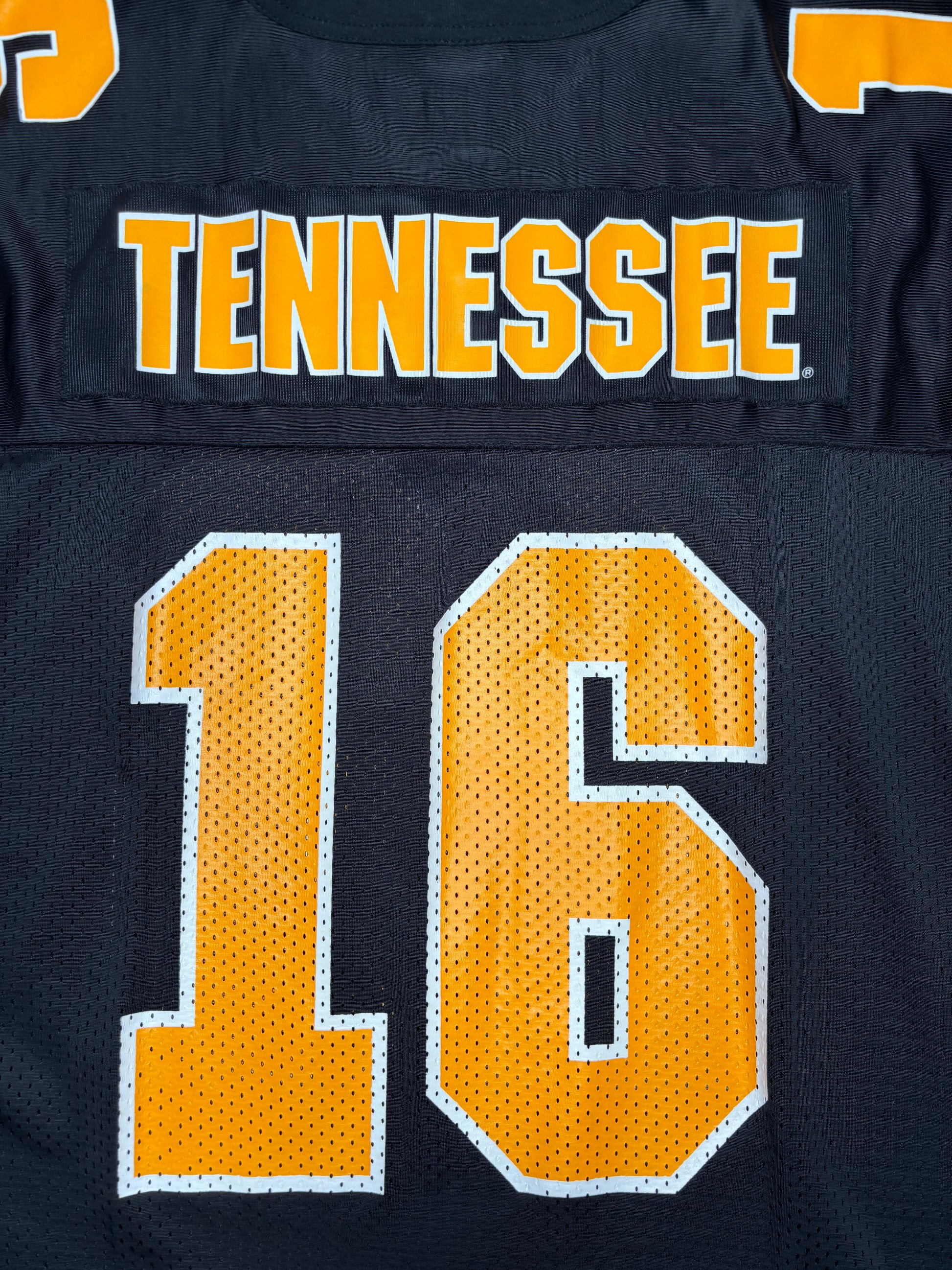 Vintage Tennessee Volunteers Peyton Manning Alt Black Starter Football Jersey Size: 52