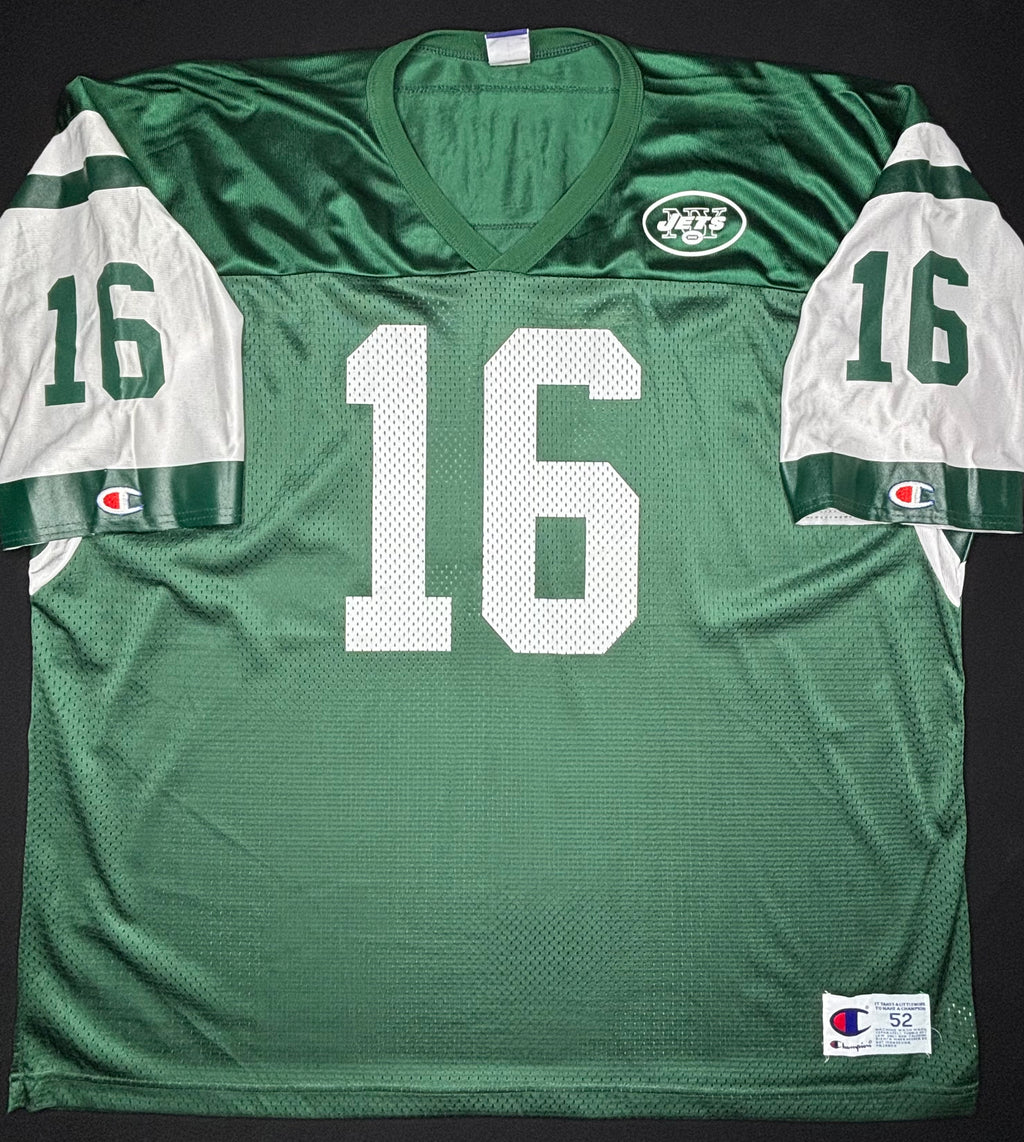 New York Jets Vinny Testaverde Champion Football Jersey Size: 52