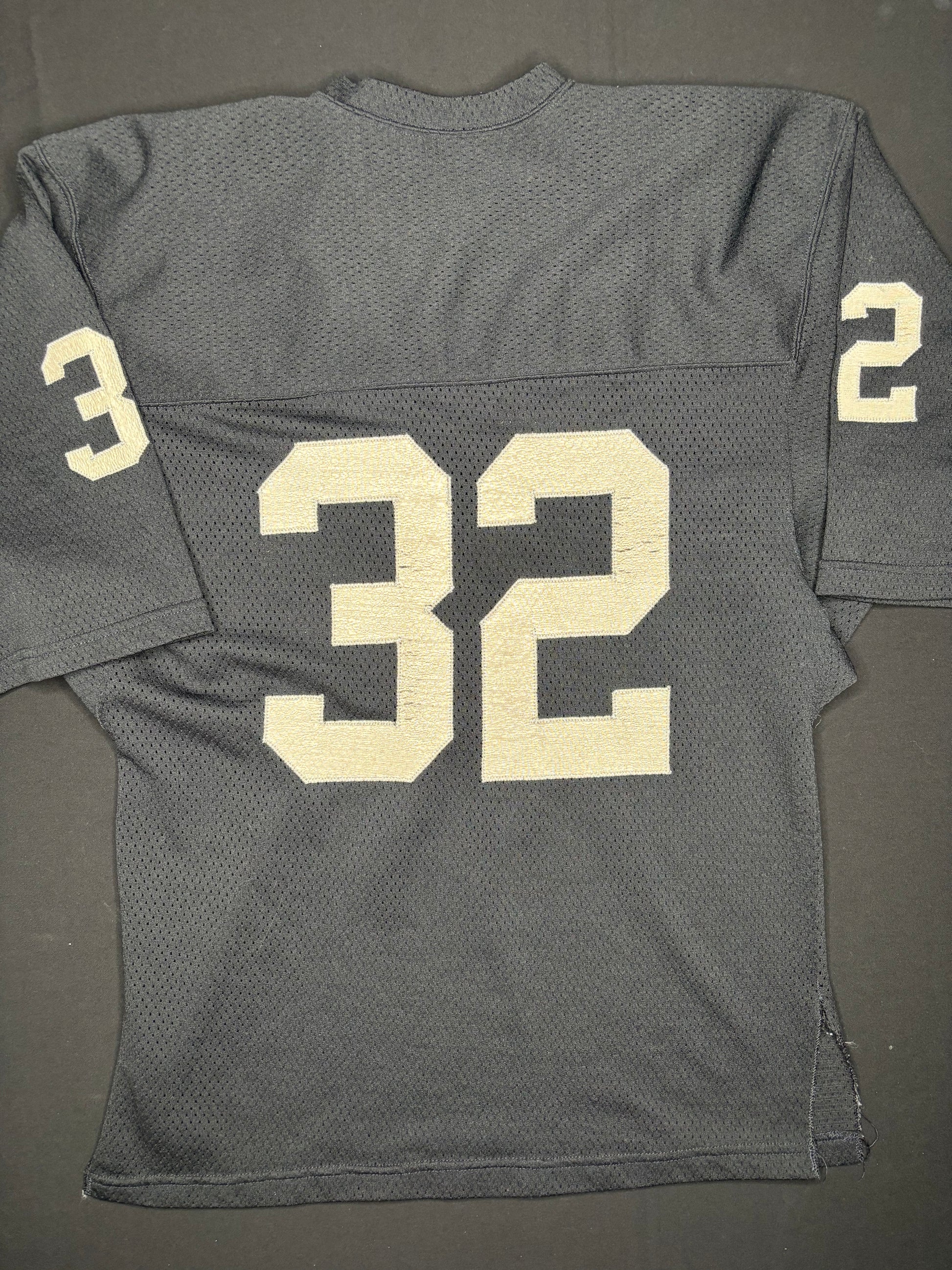 Vintage Los Angeles Raiders Marcus Allen Sand Knit Football Jersey Size: Large