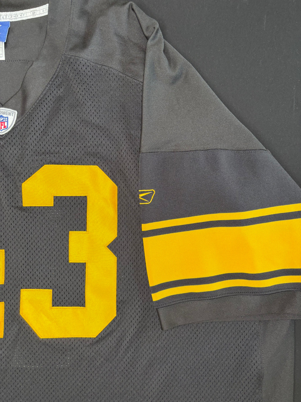 Pittsburgh Steelers Troy Polamalu Authentic Reebok Football Jersey Size: 60