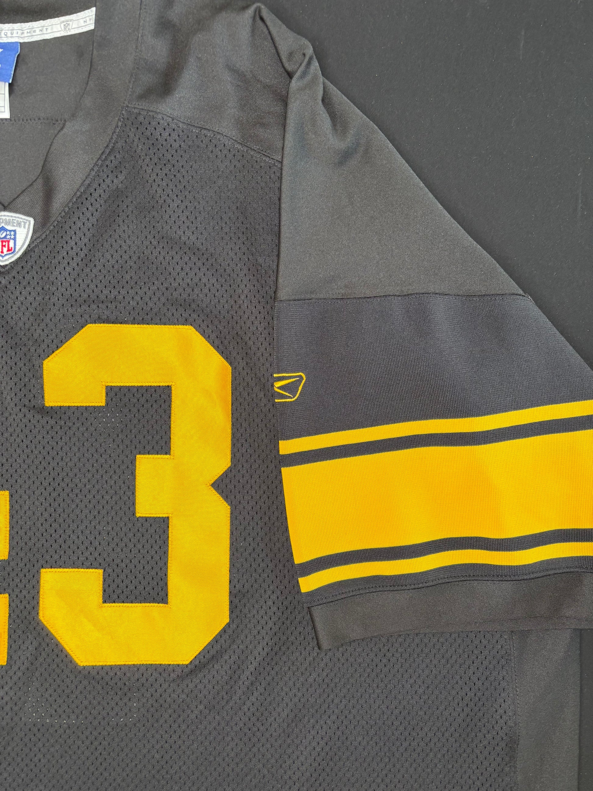 Pittsburgh Steelers Troy Polamalu Authentic Reebok Football Jersey Size: 60