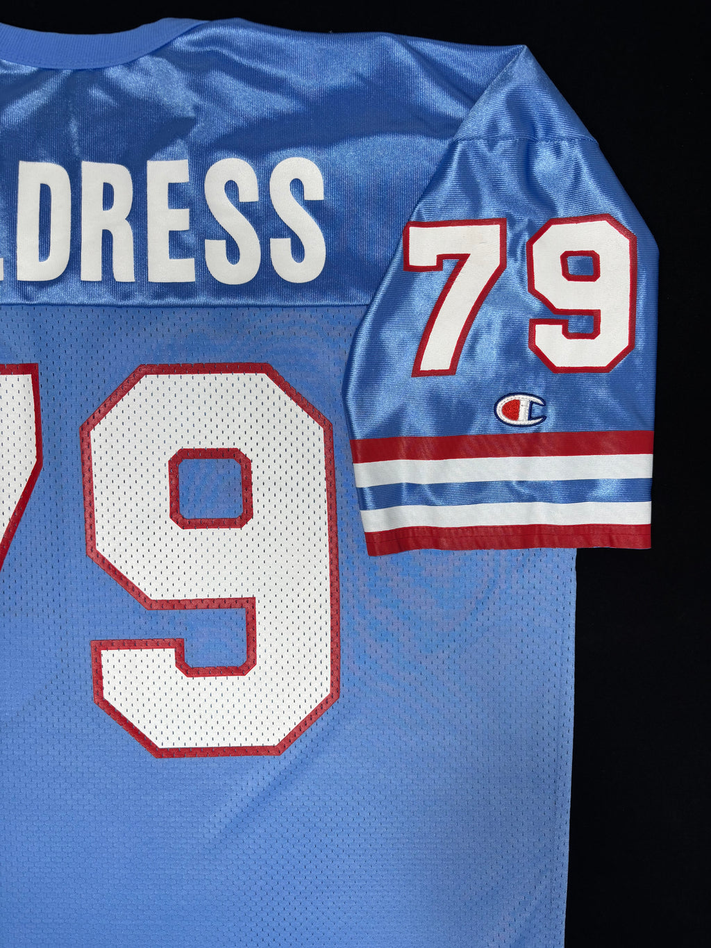 Houston Oilers Ray Childress Champion Football Jersey Size: 48