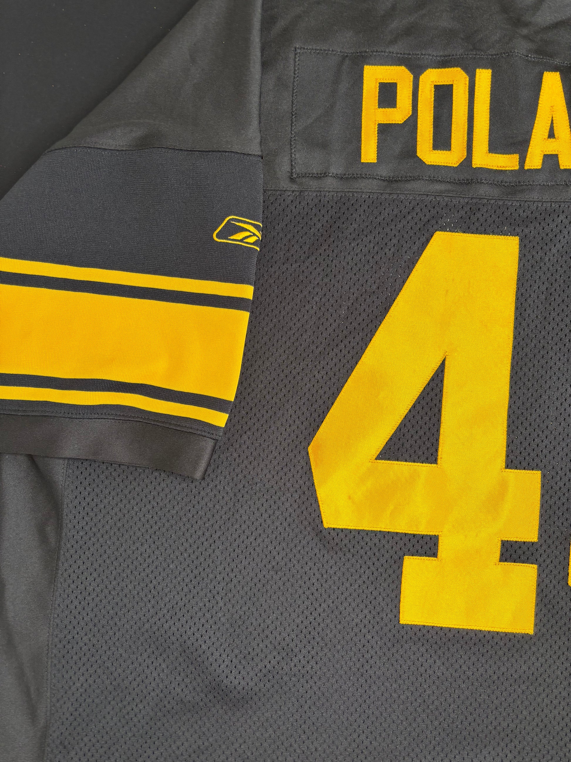 Pittsburgh Steelers Troy Polamalu Authentic Reebok Football Jersey Size: 60