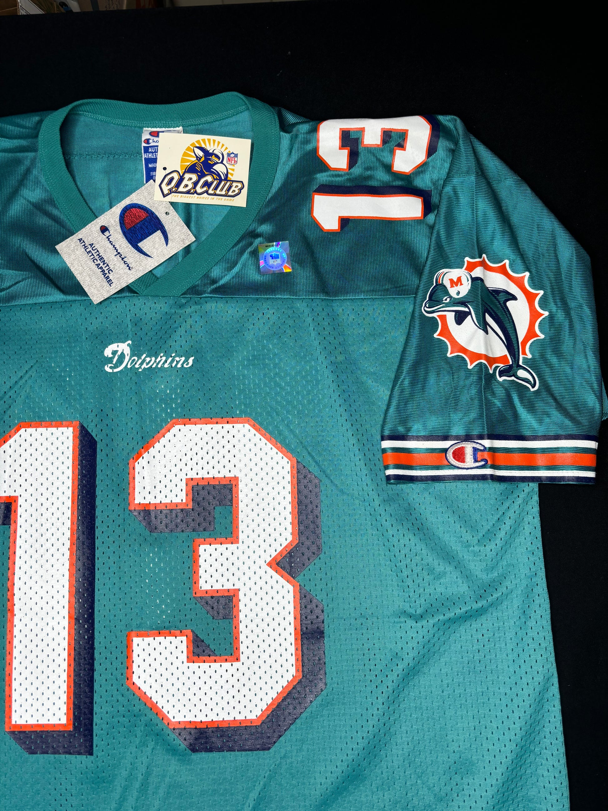 NWT Vintage Miami Dolphins Dan Marino Champion Football Jersey Size: 44