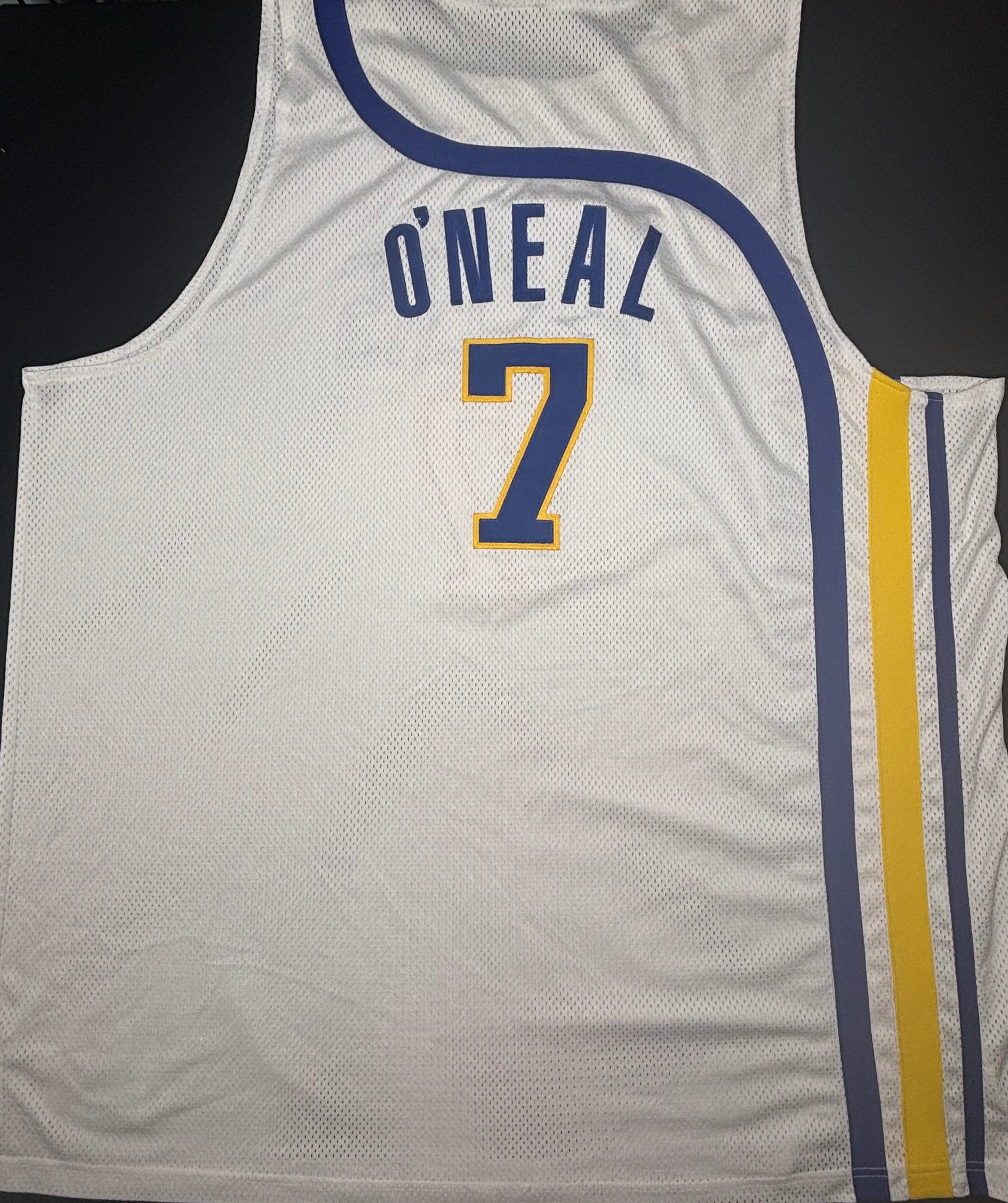 Indiana Pacers Jermaine O'Neal Authentic Reebok Basketball Jersey Size: 60