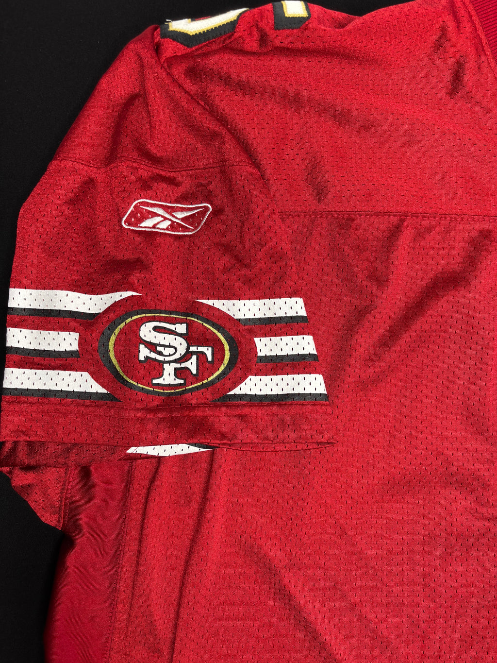 San Francisco 49ers Jeff Garcia Reebok Authentic Football Jersey Size: 60