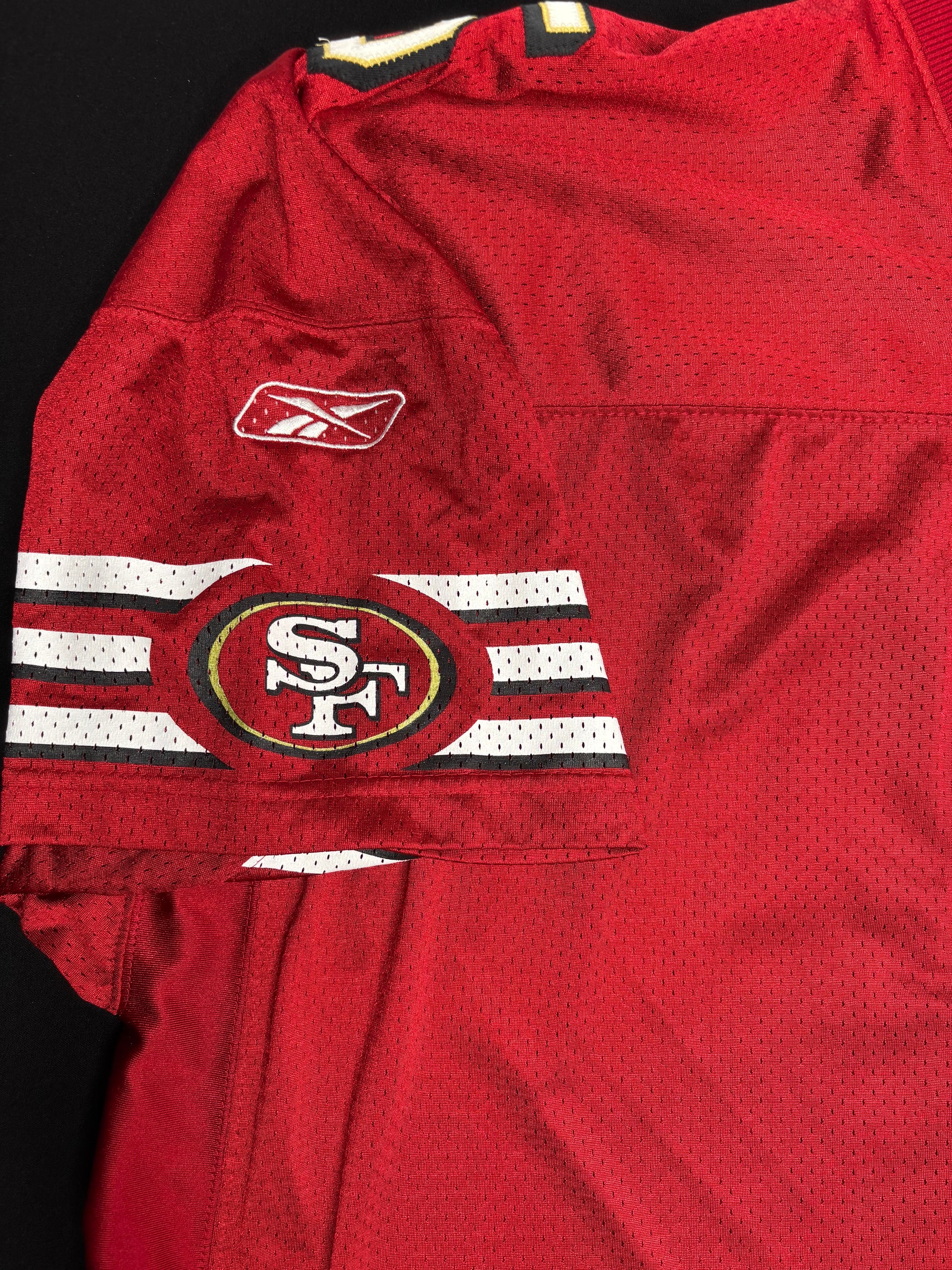 San Francisco 49ers Jeff Garcia Reebok Authentic Football Jersey Size: 60