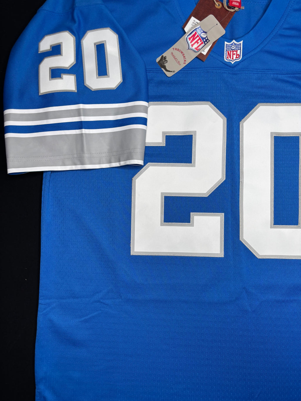 NWT Detroit Lions Barry Sanders Mitchell And Ness Legacy Football Jersey Size: XL