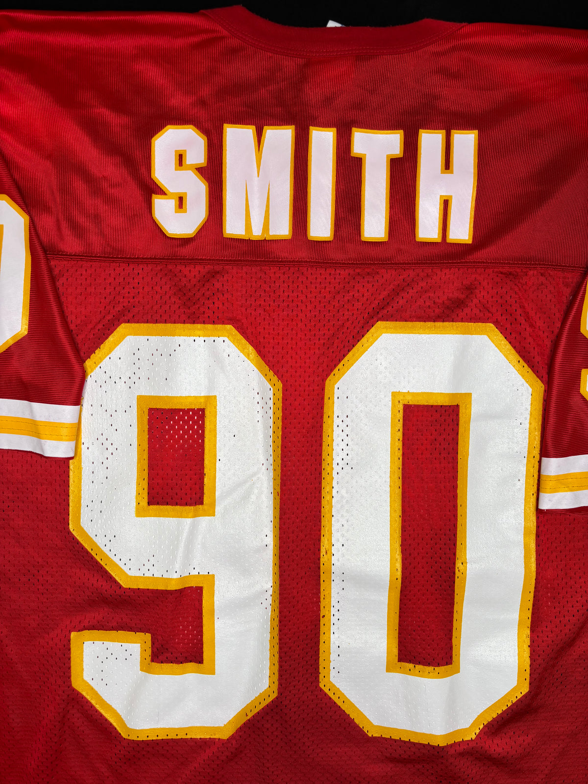 Kansas City Chiefs Neil Smith Russell Athletic Football Jersey Size: 48