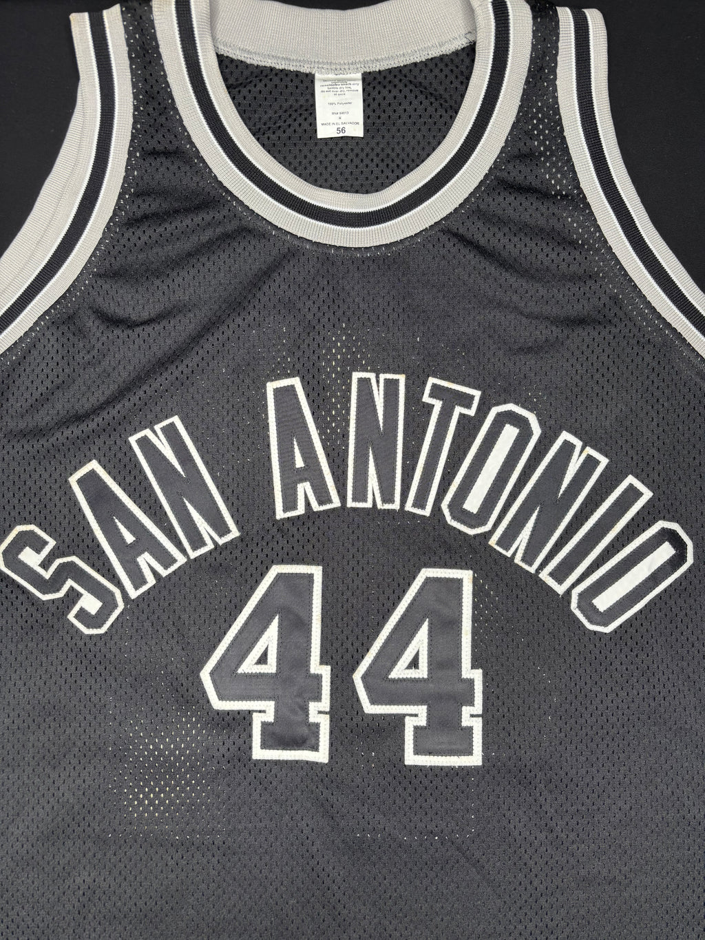 San Antonio Spurs George Gervin Mitchell and Ness Hardwood Classic Basketball Jersey Size: 56