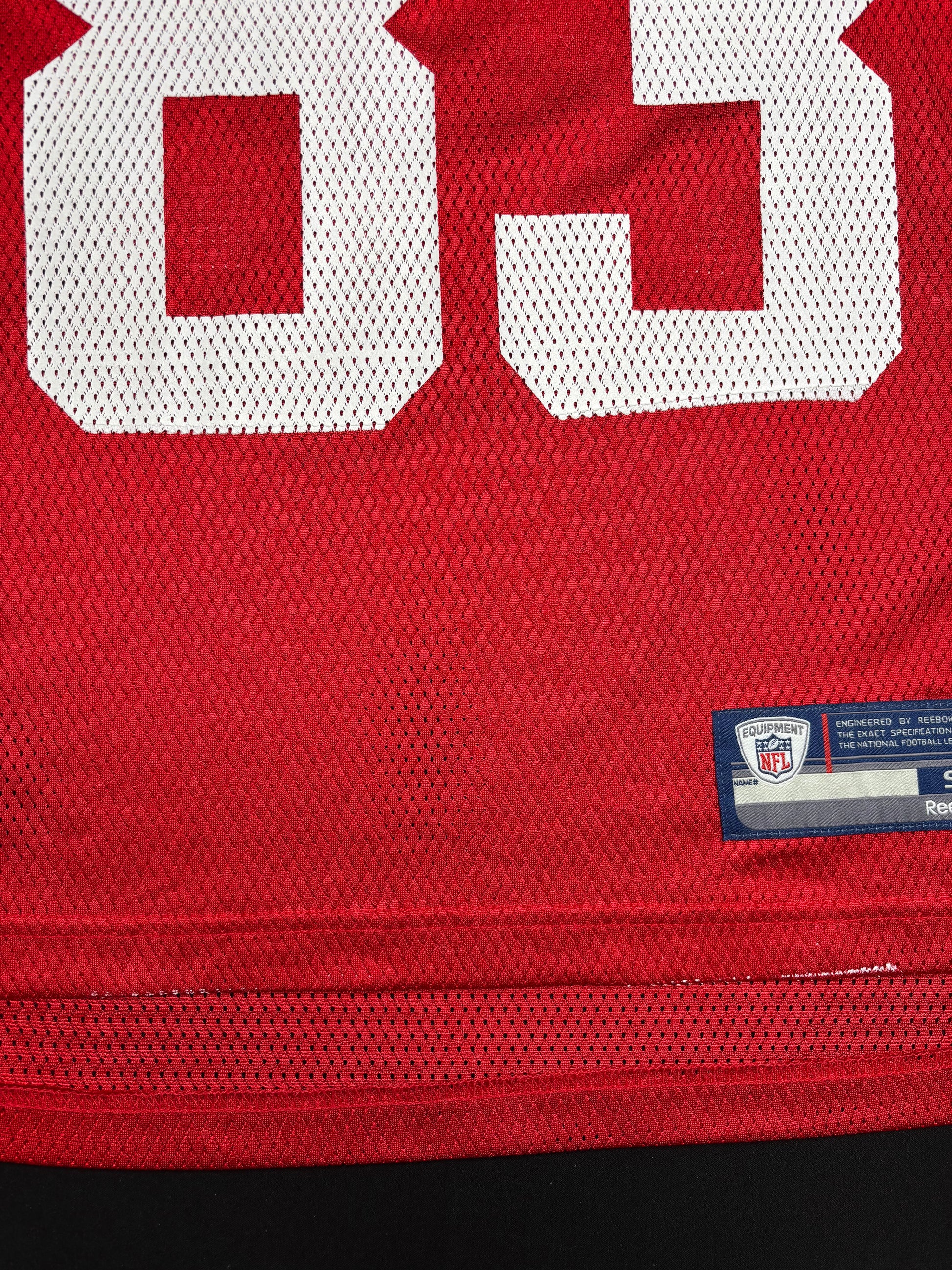 New England Patriots Wes Welker 50th Anniversary Reebok Football Jersey Size: Small