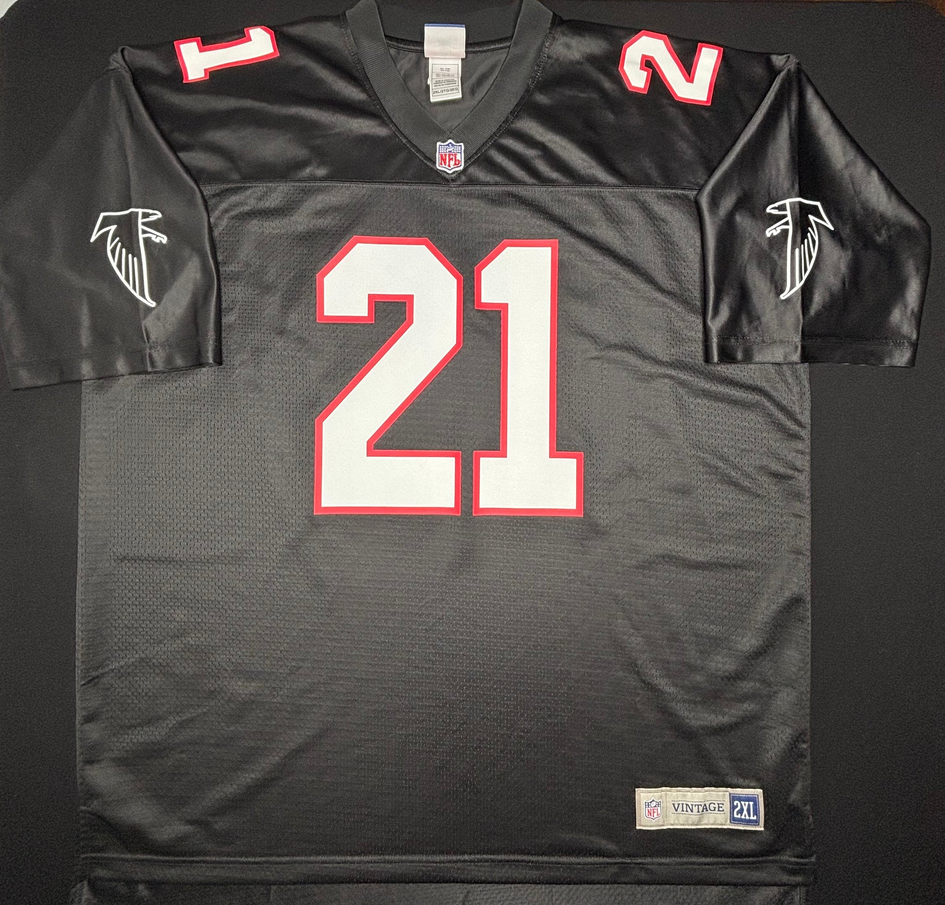 Atlanta Falcons Deion Sanders NFL Vintage Football Jersey Size: XXL