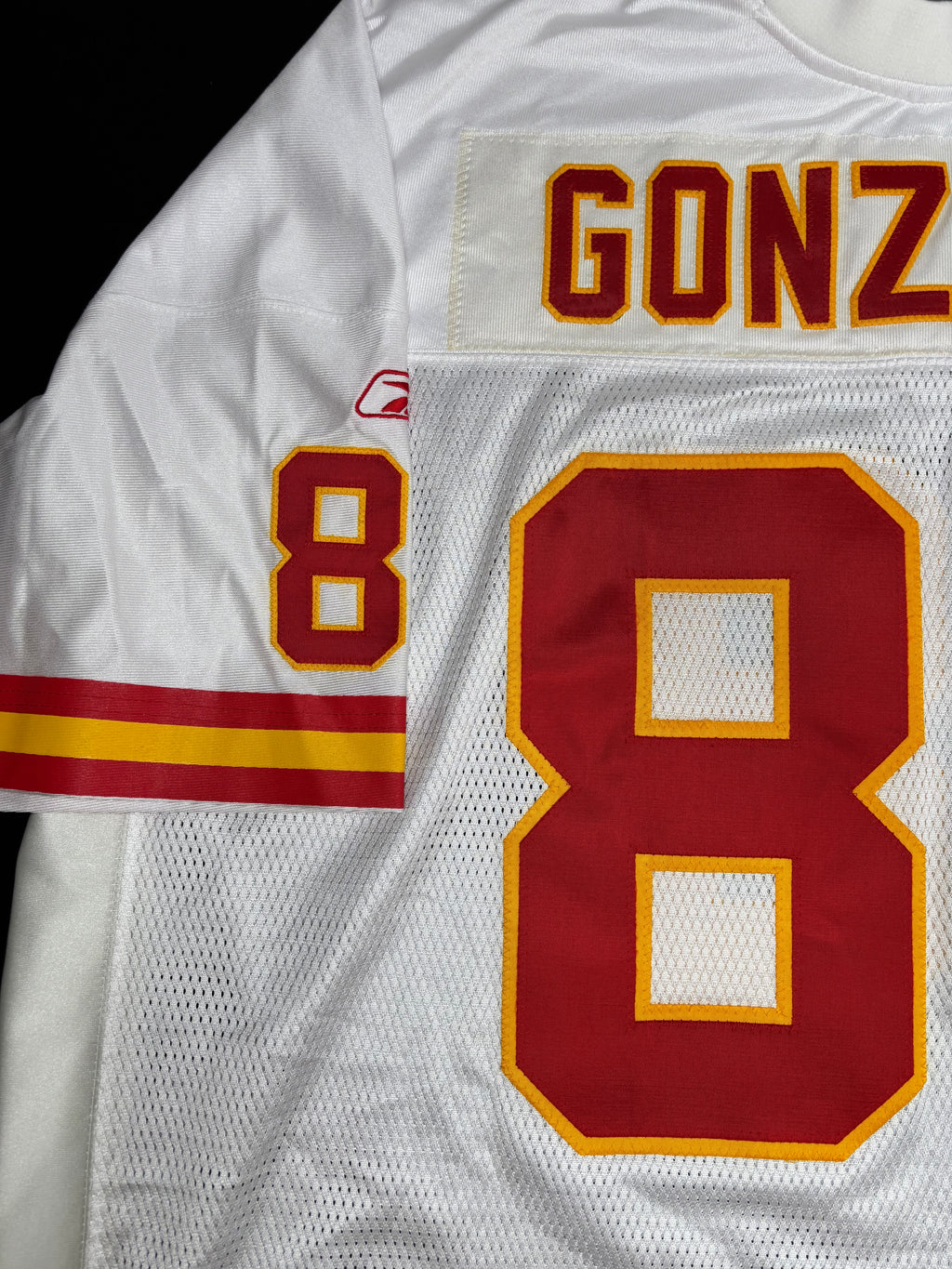 Kansas City Chiefs Tony Gonzalez Reebok Authentic Football Jersey Size: 60