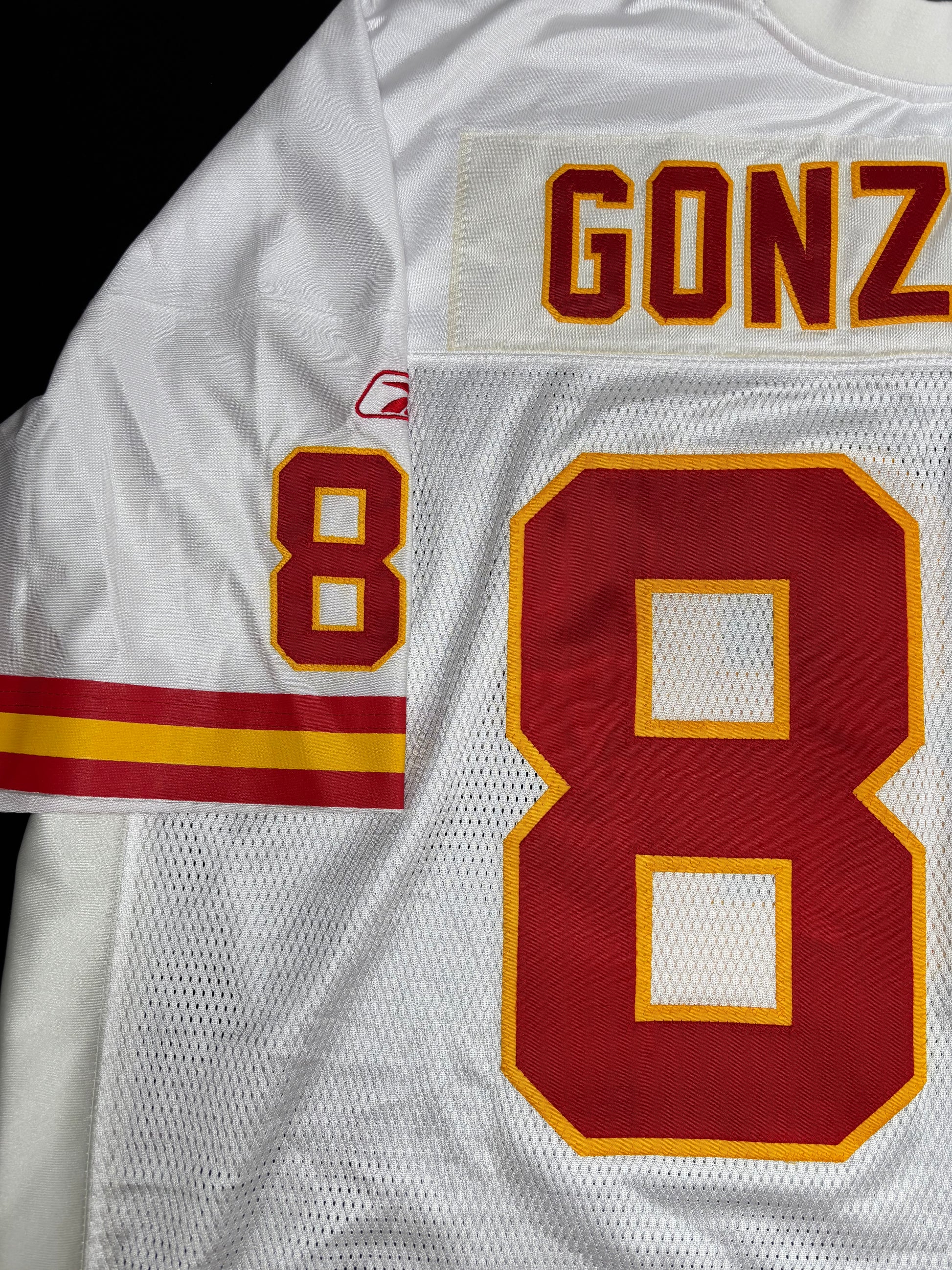 Kansas City Chiefs Tony Gonzalez Reebok Authentic Football Jersey Size: 60