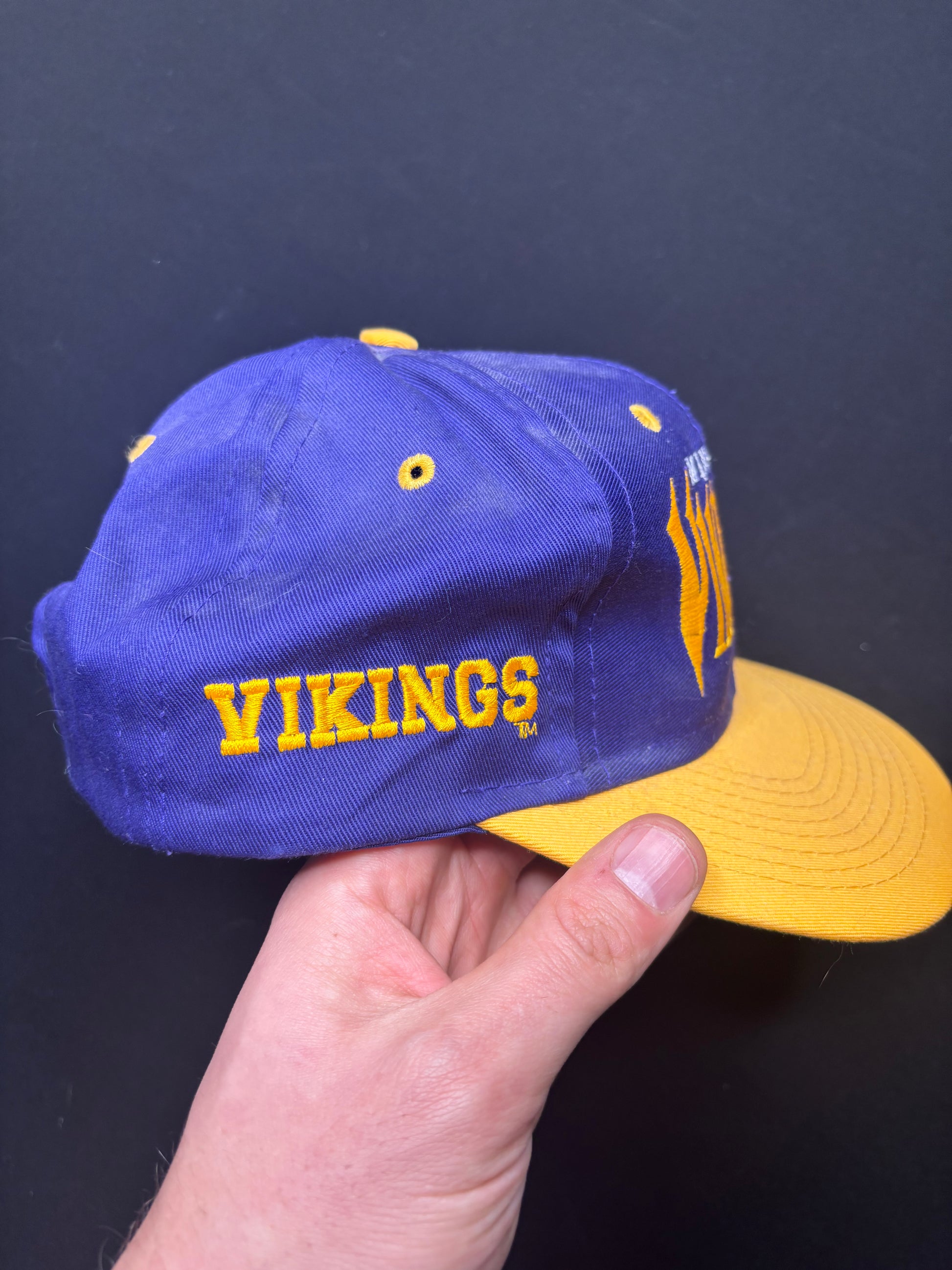 Vintage Minnesota Vikings Snapback Hat