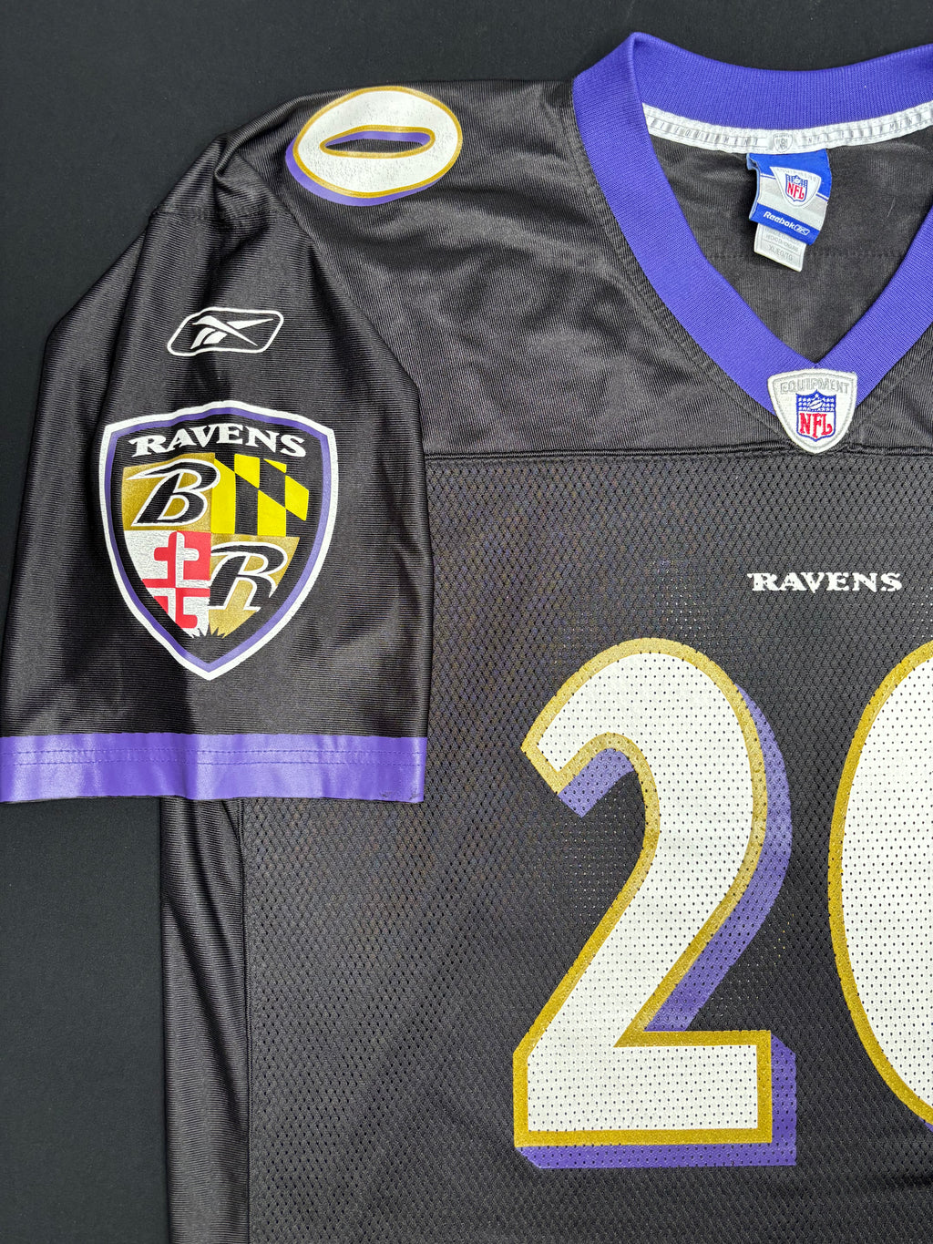 Baltimore Ravens Ed Reed Reebok Football Jersey Size: XL
