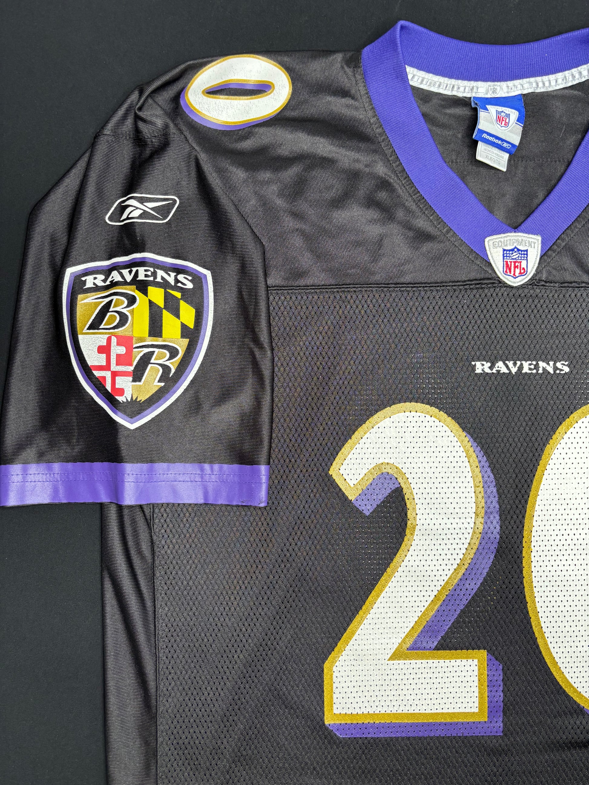 Baltimore Ravens Ed Reed Reebok Football Jersey Size: XL