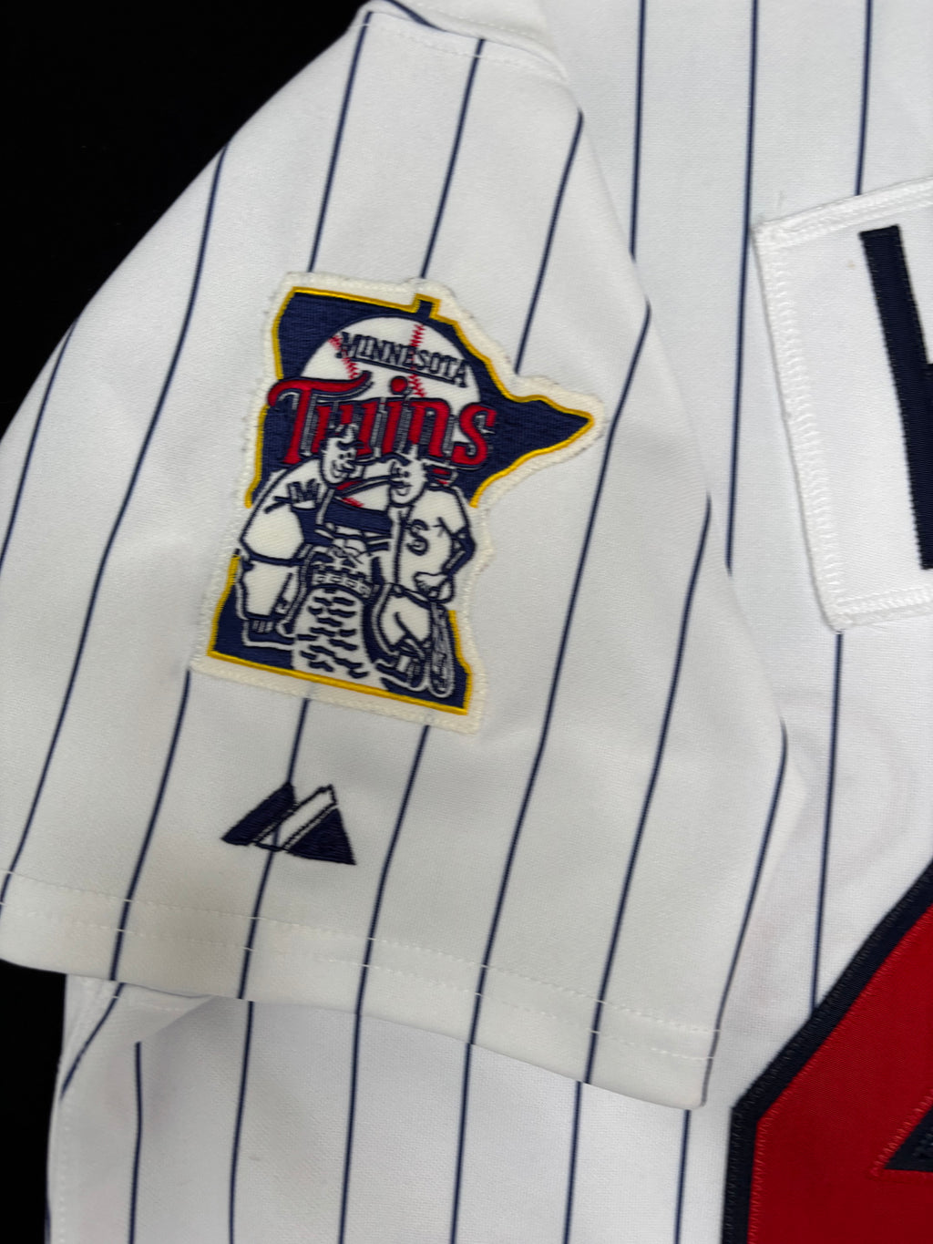 Minnesota Twins Torii Hunter Authentic Majestic Baseball Jersey Size: 48