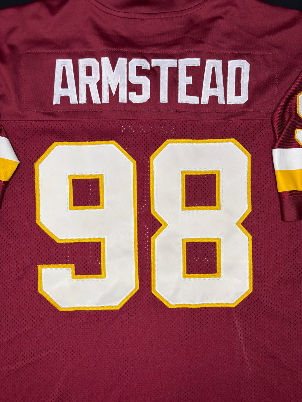 Washington Redskins Jesse Armstead Authentic Reebok Football Jersey Size: 58
