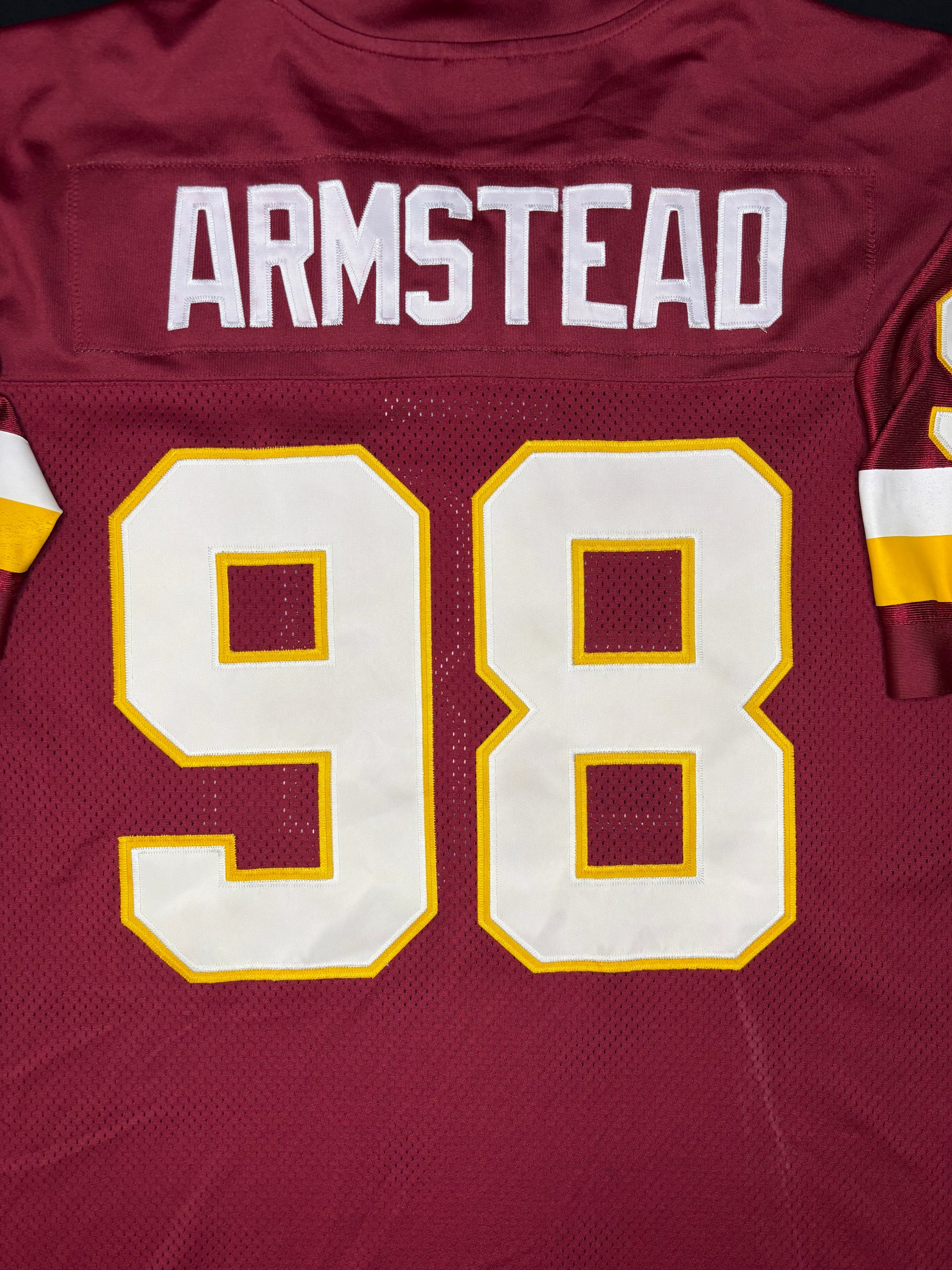 Washington Redskins Jesse Armstead Authentic Reebok Football Jersey Size: 58