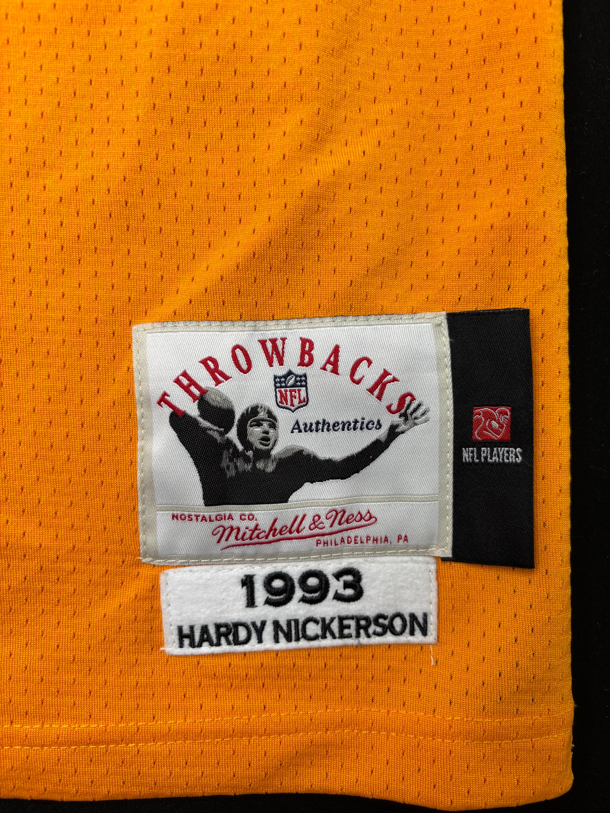 Tampa Bay Buccaneers Hardy Nickerson Authentic Mitchell & Ness Football Jersey Size: 5XL