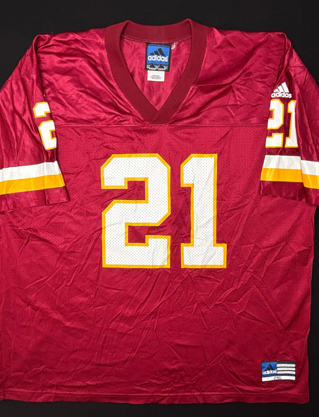 Washington Redskins Deion Sanders Adidas Football Jersey Size: XXL