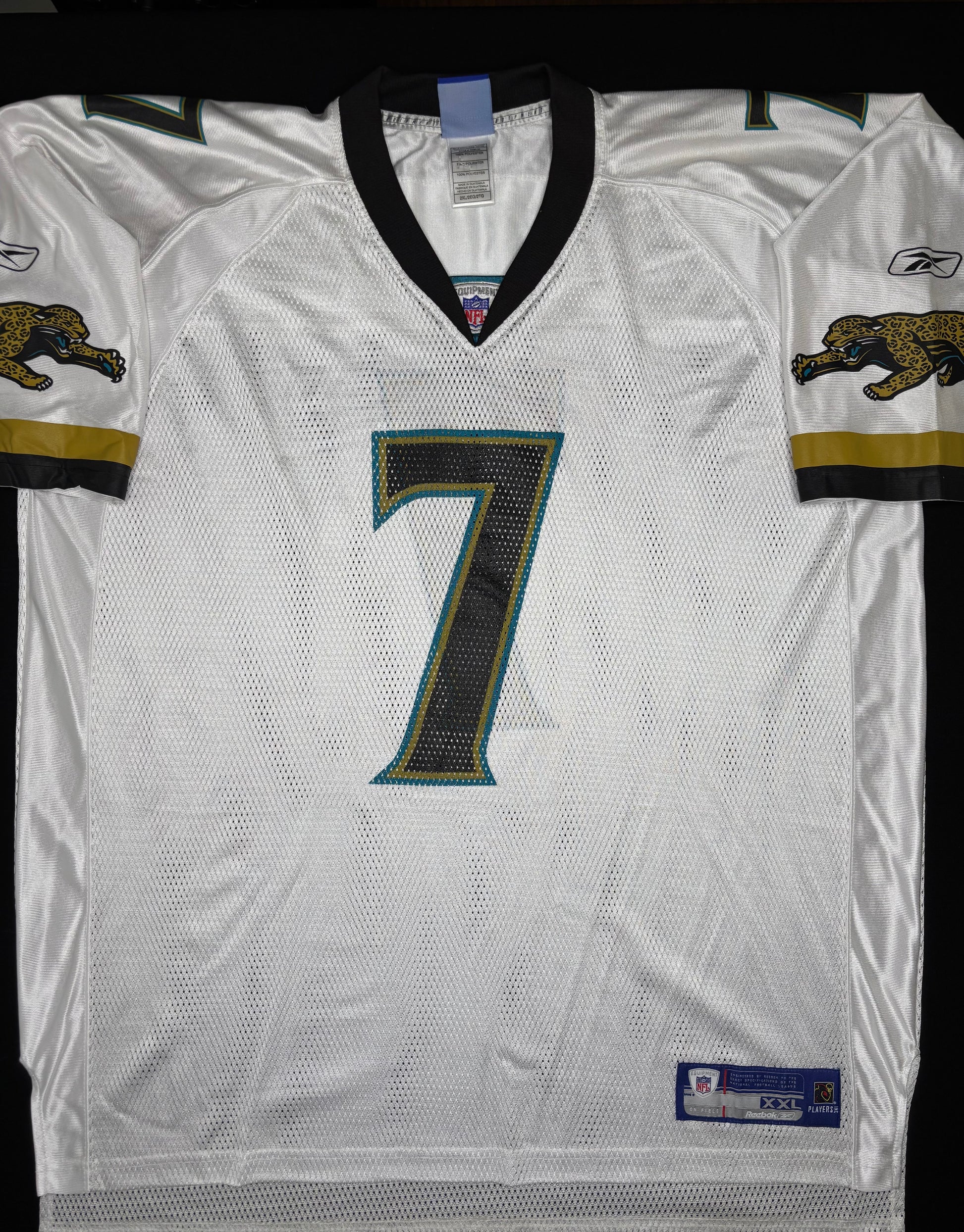 Jacksonville Jaguars Byron Leftwich Reebok Football Jersey Size: XXL