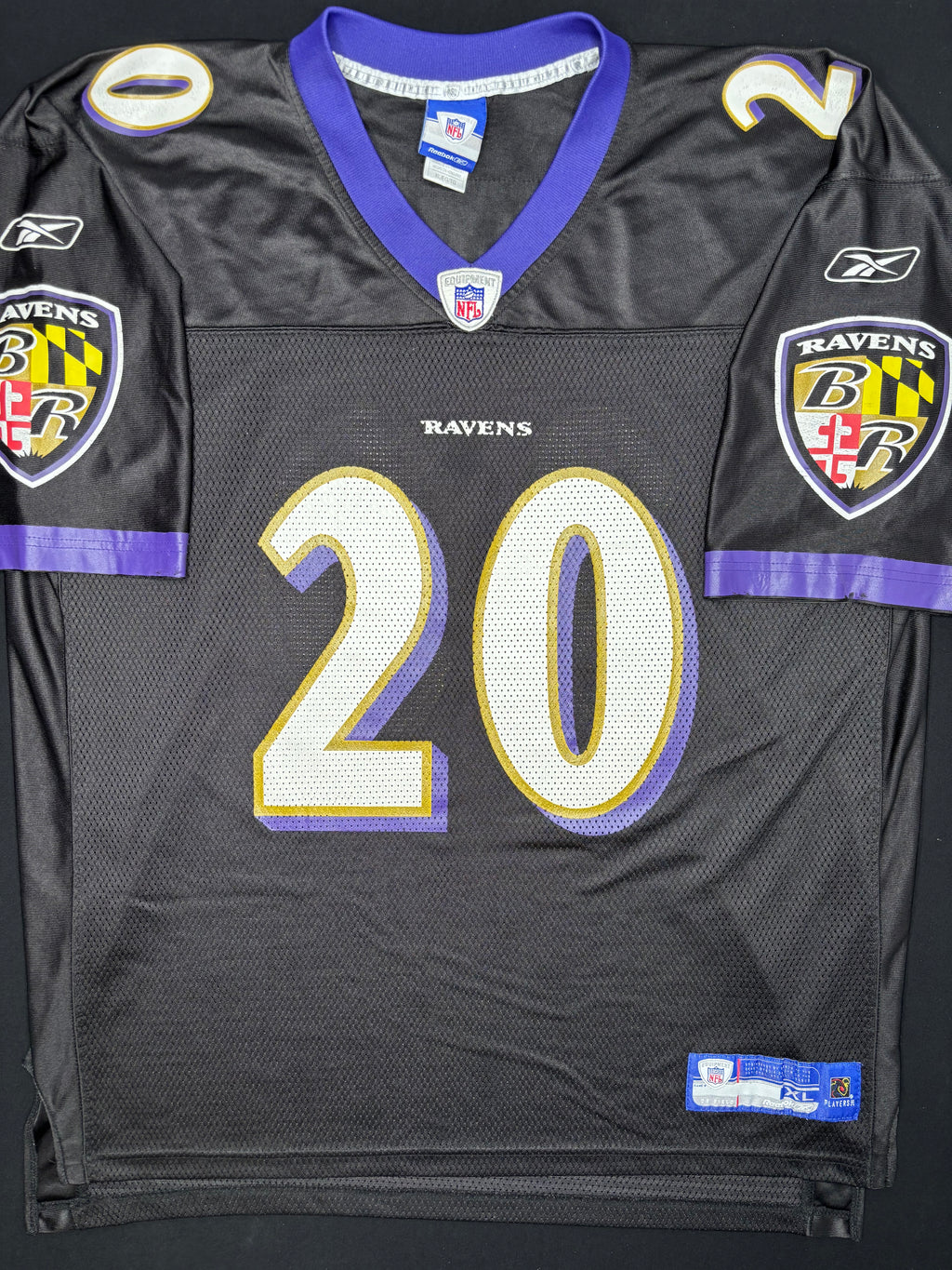 Baltimore Ravens Ed Reed Reebok Football Jersey Size: XL