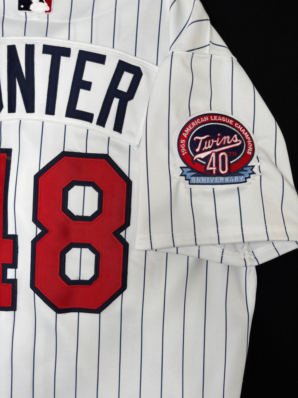 Minnesota Twins Torii Hunter Authentic Majestic Baseball Jersey Size: 48